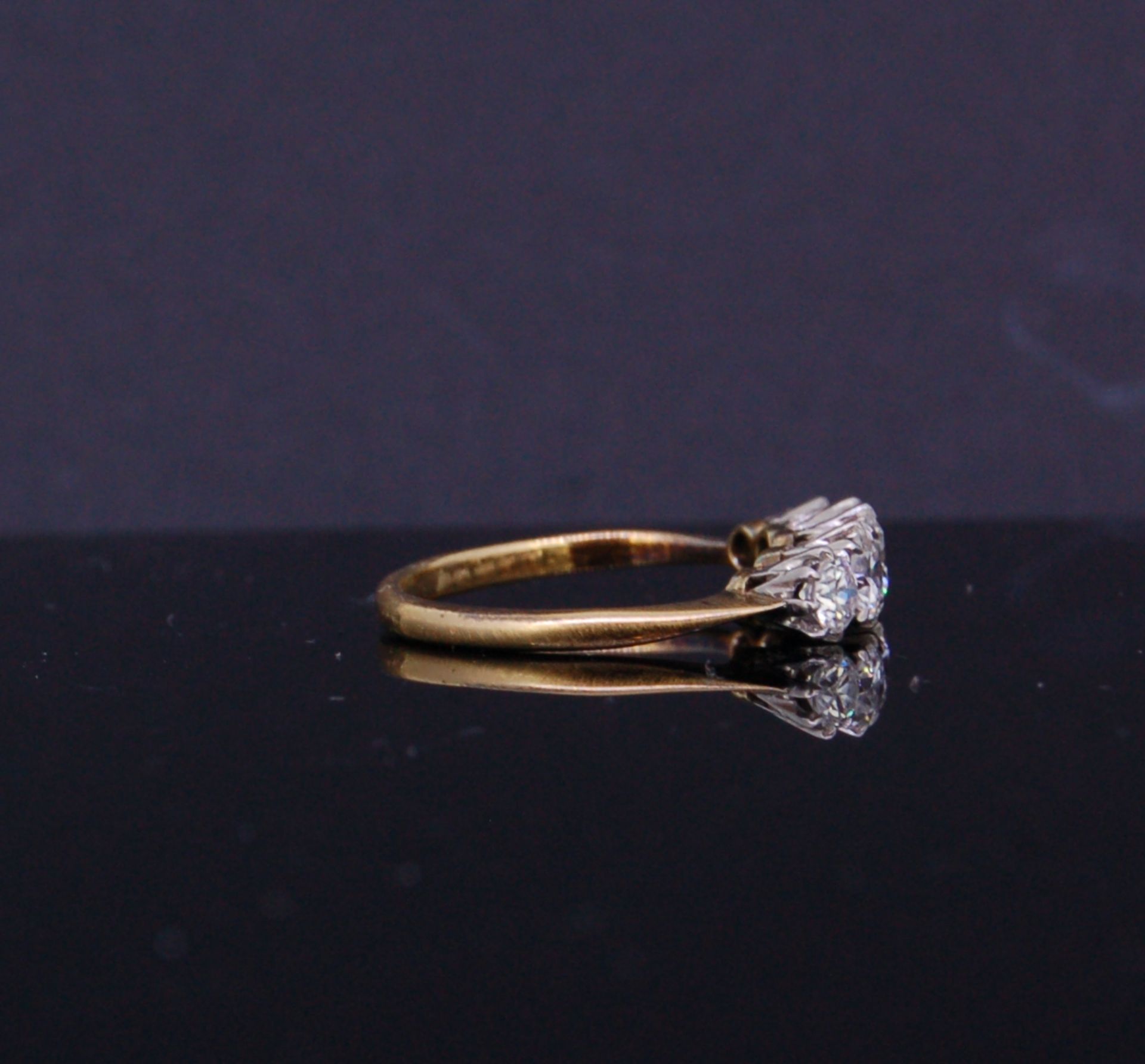 5-STONE DIAMOND RING - Image 3 of 3