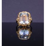 ANTIQUE AQUAMARINE RING