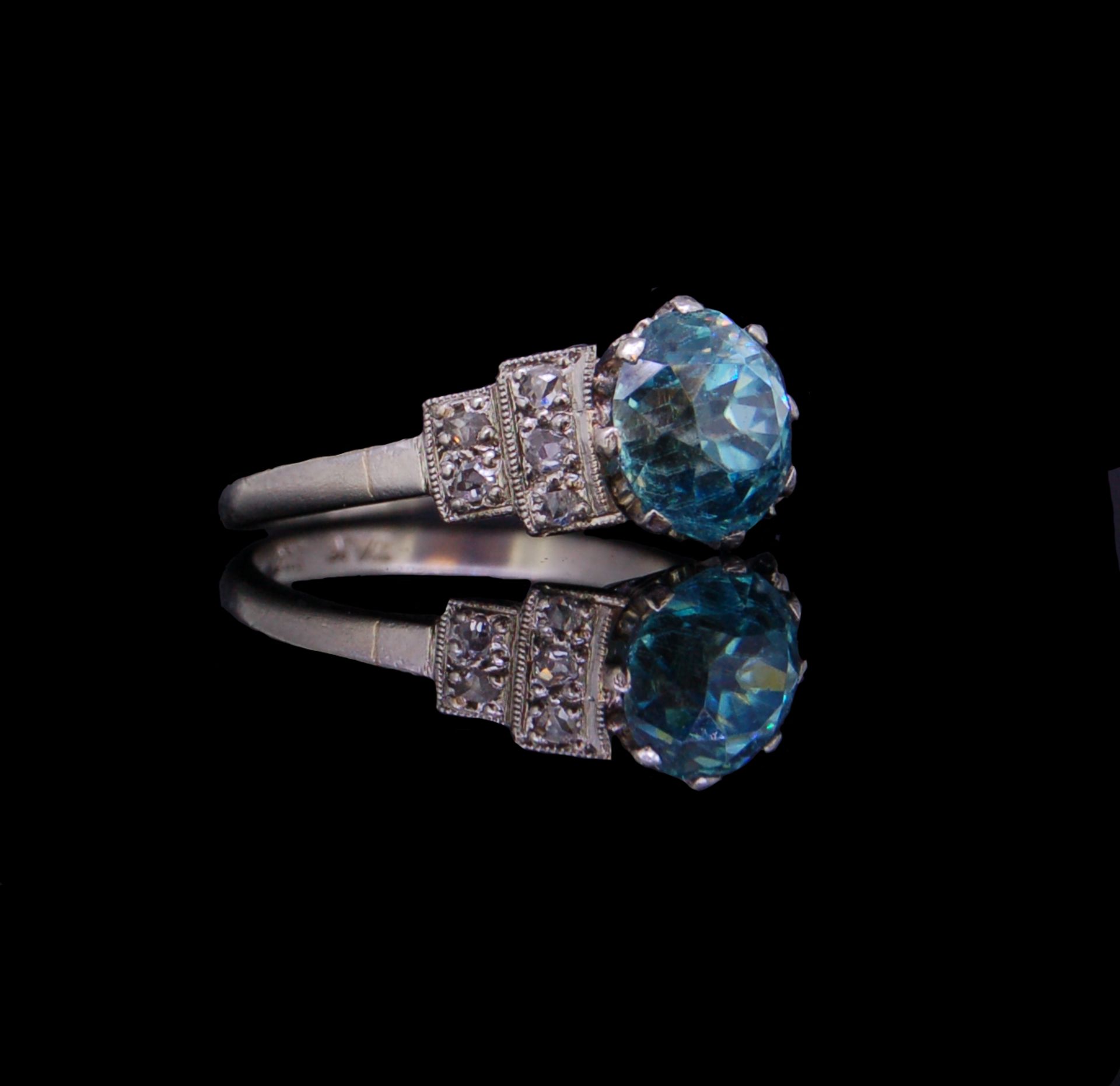 BLUE ZIRCON RING - Bild 2 aus 3