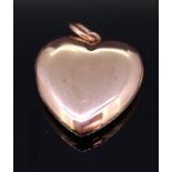 ANTIQUE HEART LOCKET PENDANT