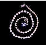 NATURAL SALTWATER PEARL NECKLACE