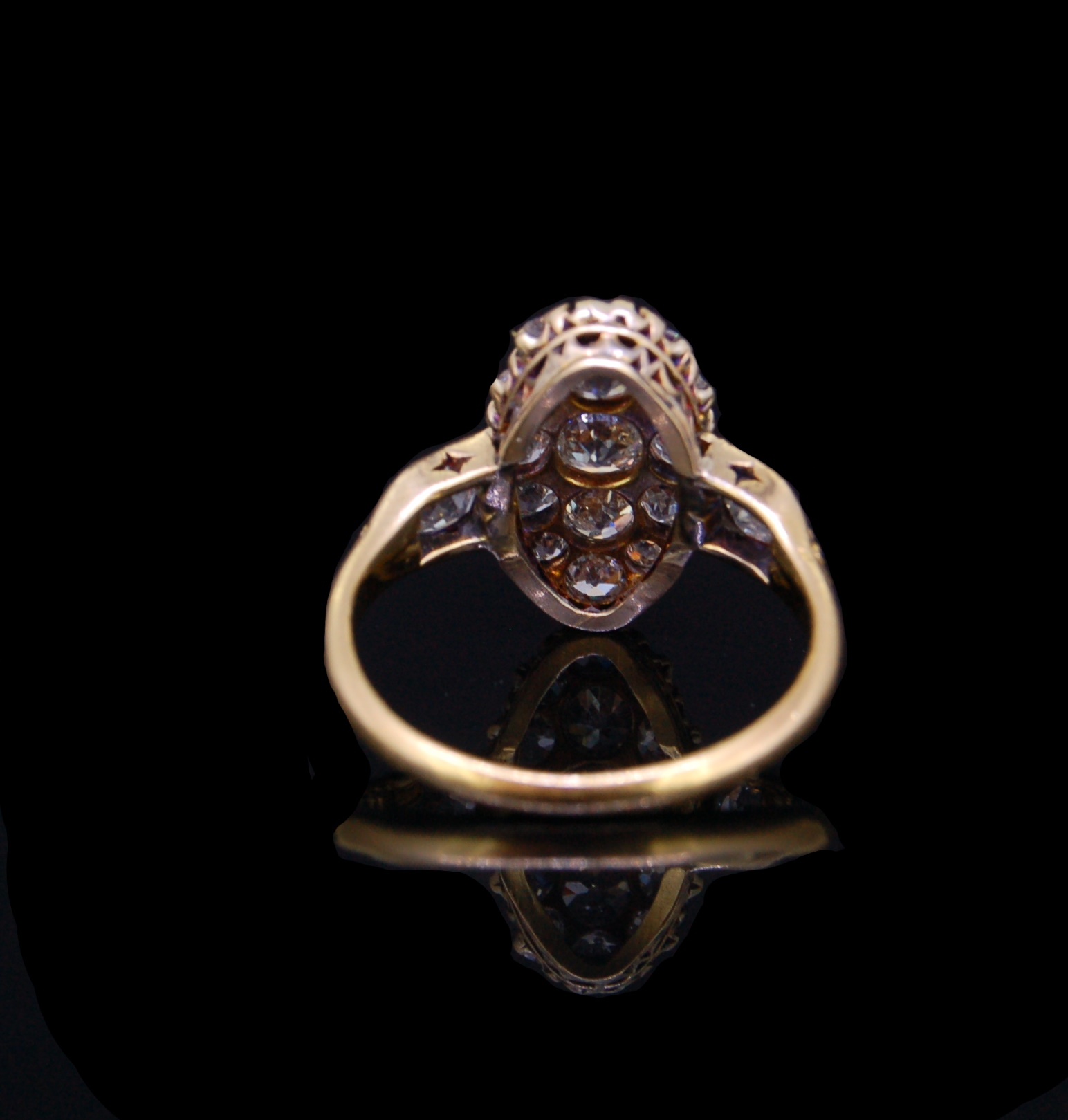 ANTIQUE DIAMOND RING - Image 4 of 4