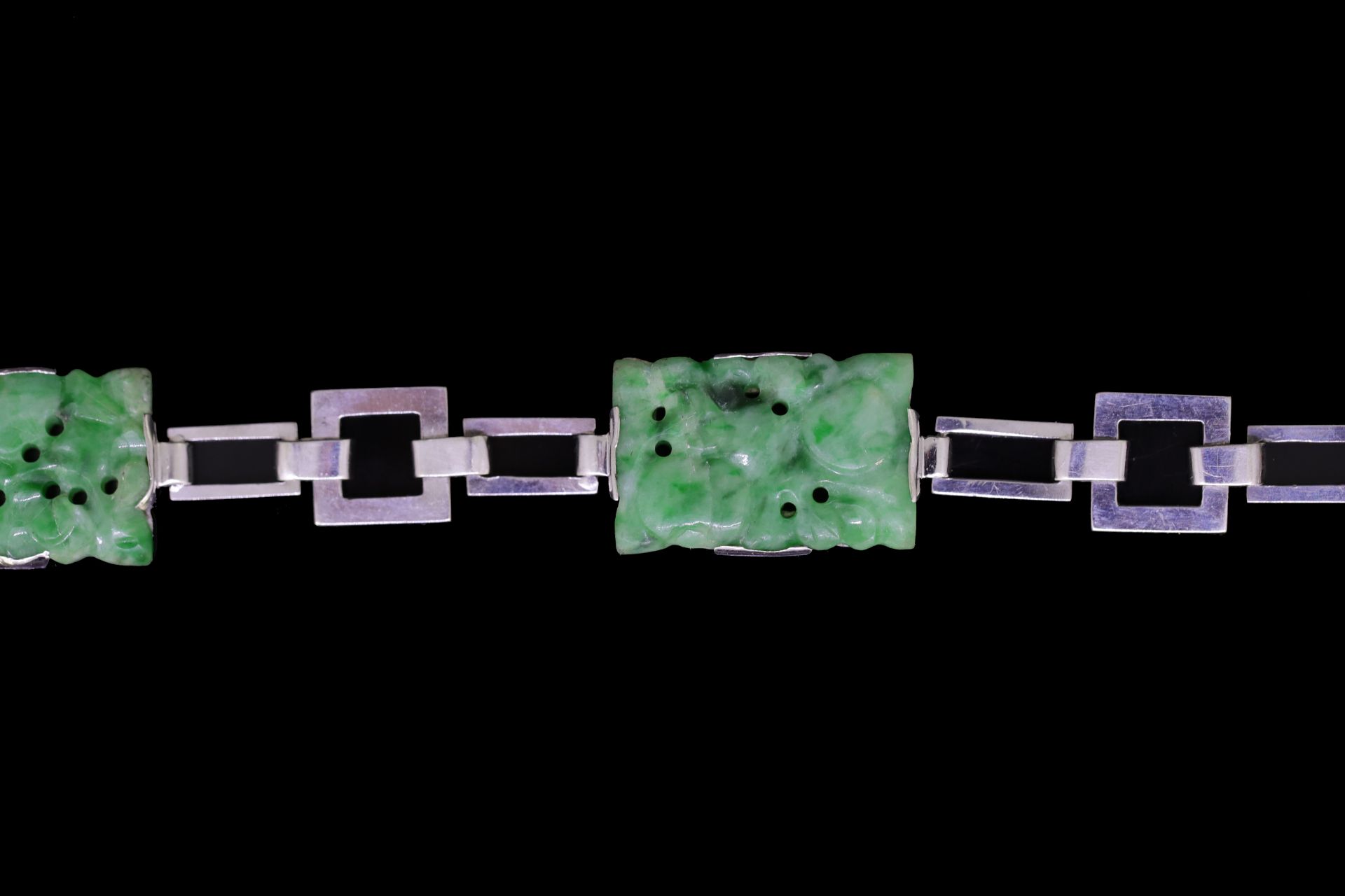 JADE LINK BRACELET - Image 2 of 3