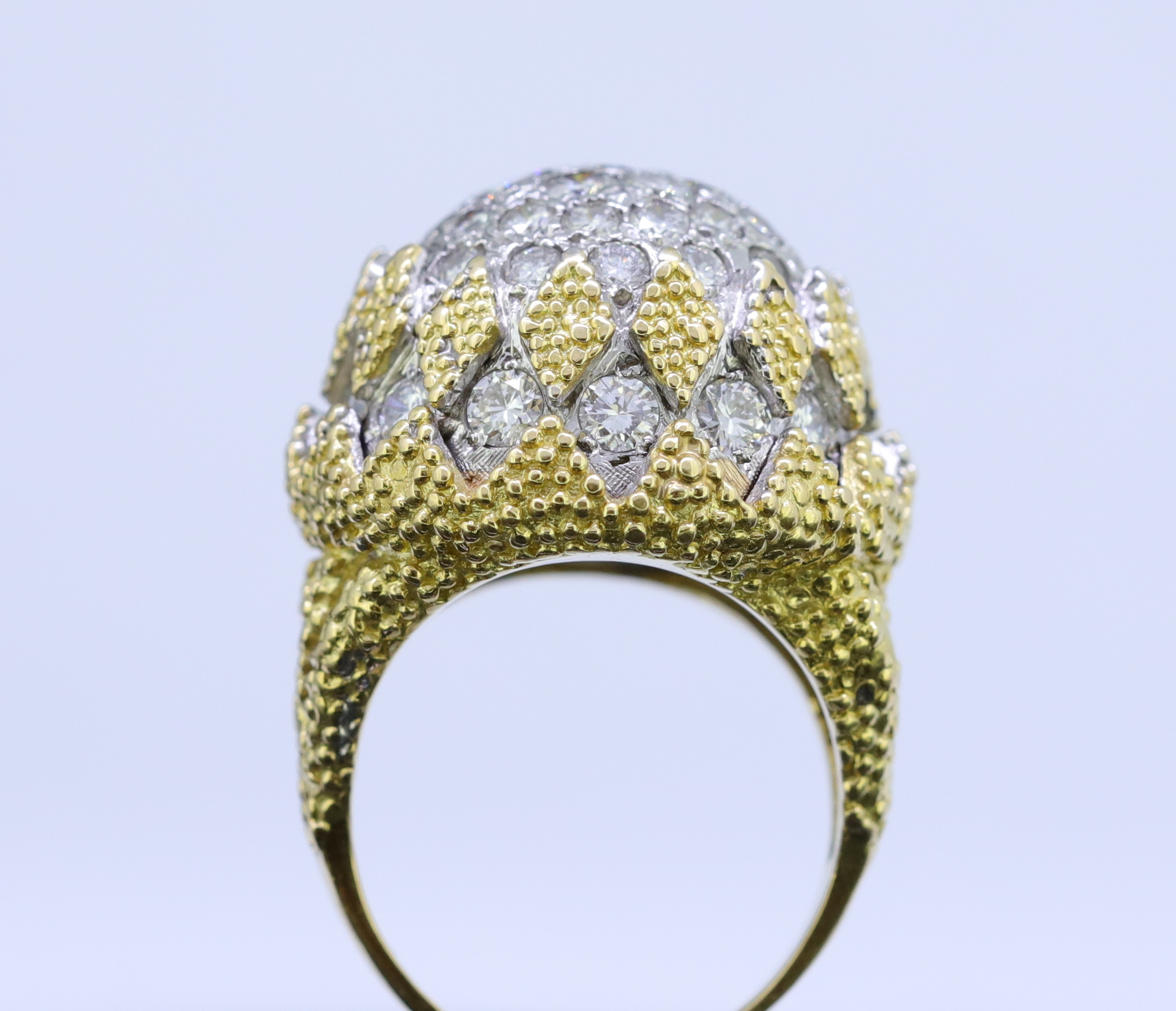 BIRKS, RETRO DIAMOND RING - Image 3 of 4