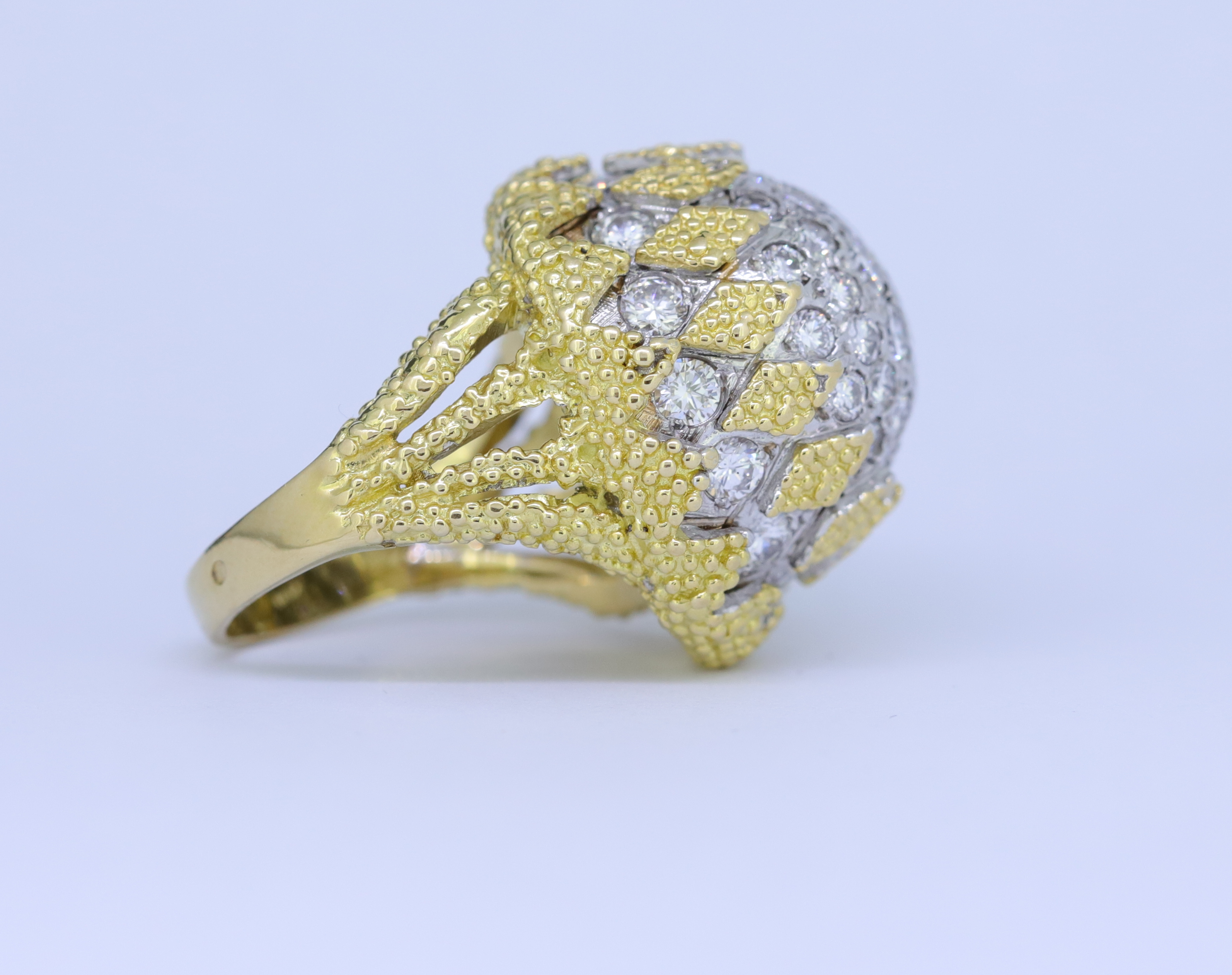 BIRKS, RETRO DIAMOND RING - Image 2 of 4