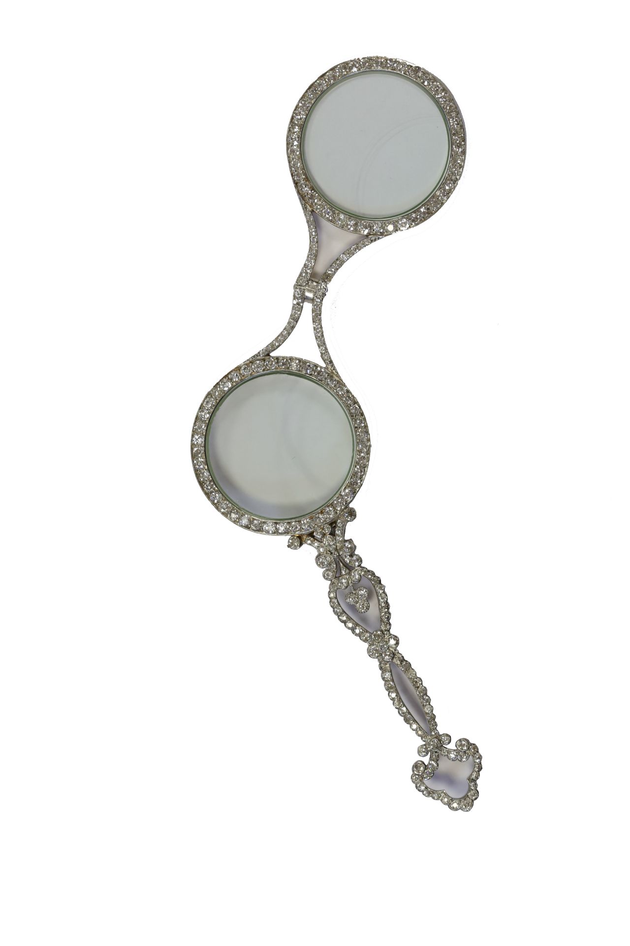 IMPORTANT DIAMOND LORGNETTE