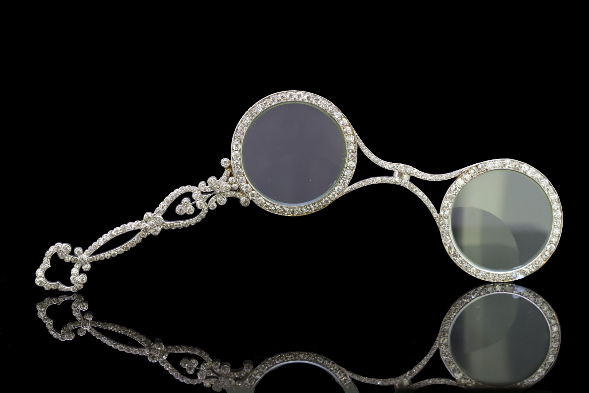 IMPORTANT DIAMOND LORGNETTE - Image 2 of 5