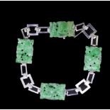 JADE LINK BRACELET