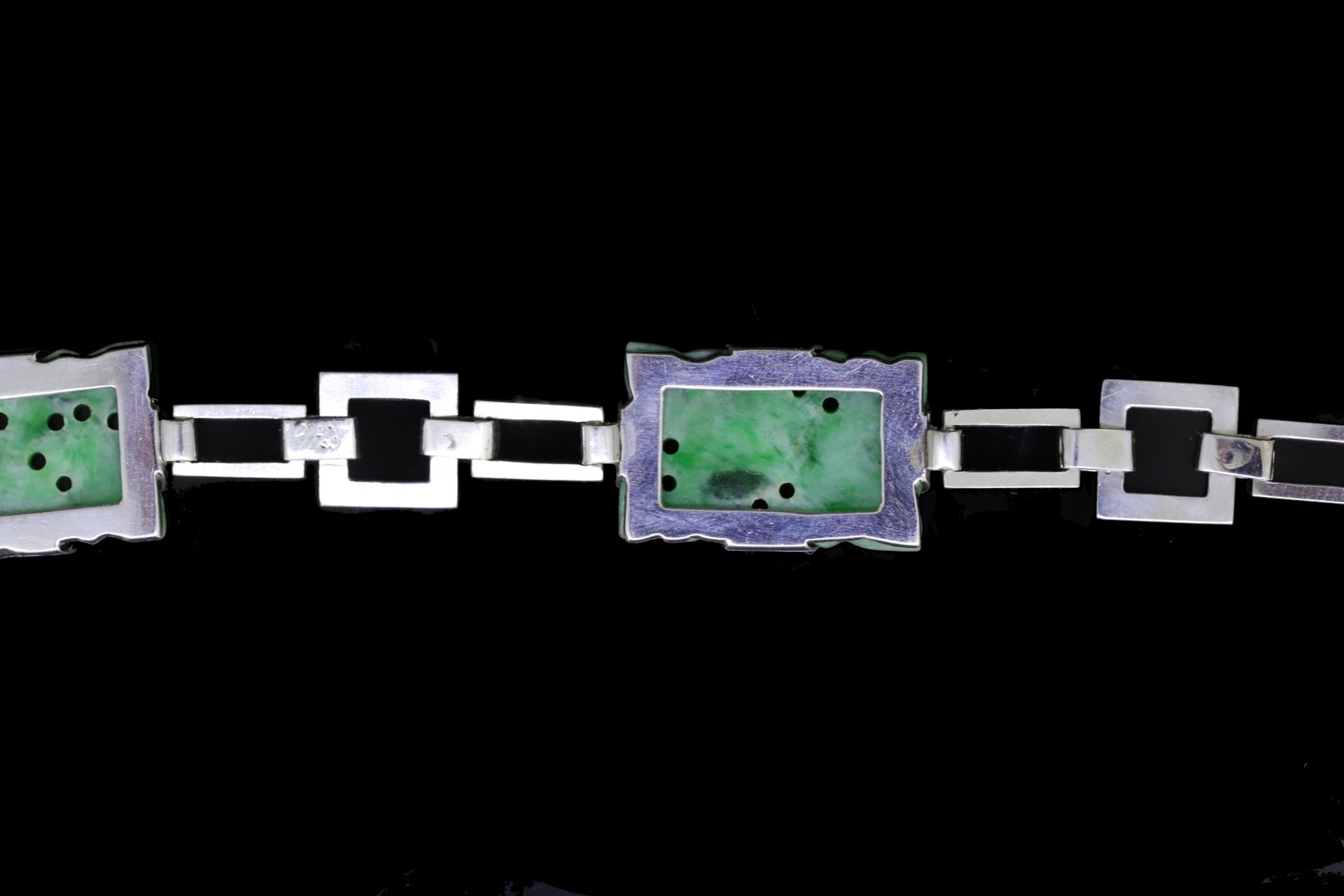 JADE LINK BRACELET - Image 3 of 3