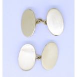 PAIR OF 18-CT GOLD CUFFLINKS