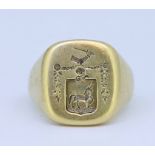 ANTIQUE INTAGIO SEAL RING