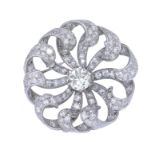 DIAMOND BROOCH