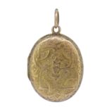 ANTIQUE VICTORIAN LOCKET PENDANT