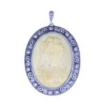 ANTIQUE VICTORIAN CAMEO PENDANT