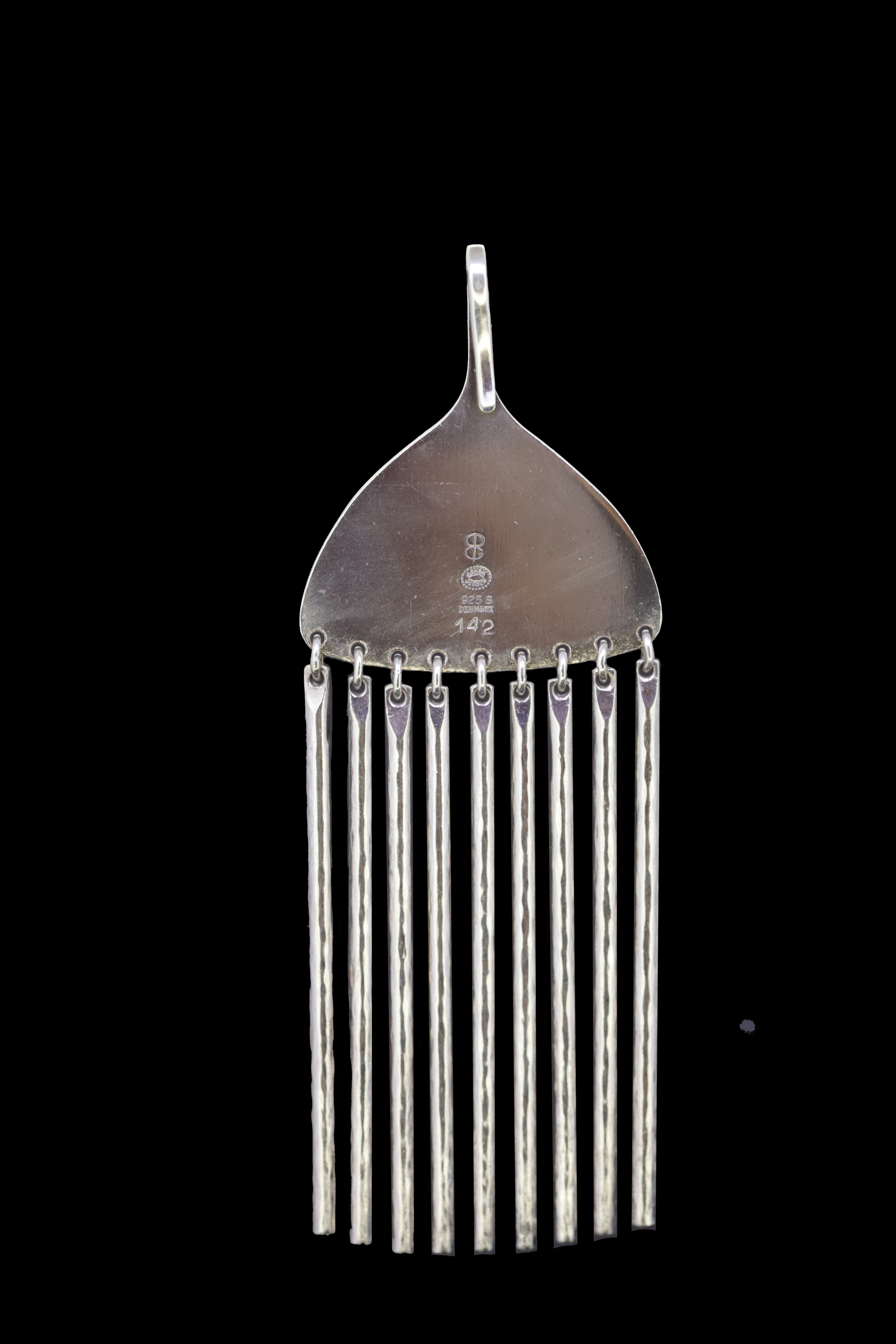 GEORG JENSEN, SILVER 'BROOM' PENDANT - Image 2 of 3