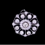 BELLE EPOQUE DIAMOND BROOCH/PENDANT