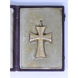 ANTIQUE VICTORIAN CROSS PENDANT