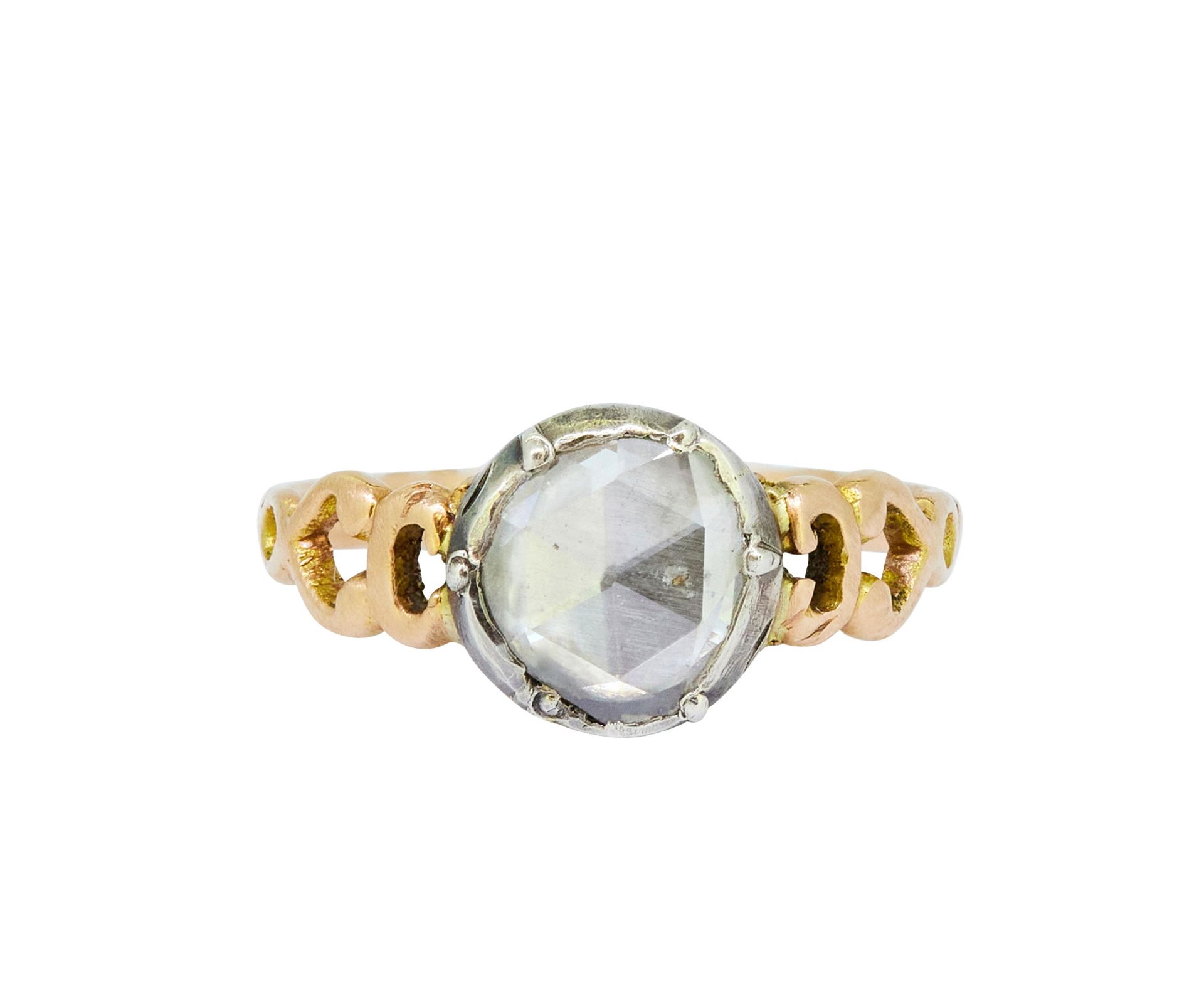 ANTIQUE DIAMOND SOLITAIRE RING