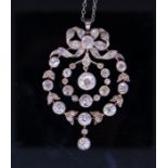 BELLE EPOQUE DIAMOND PENDANT