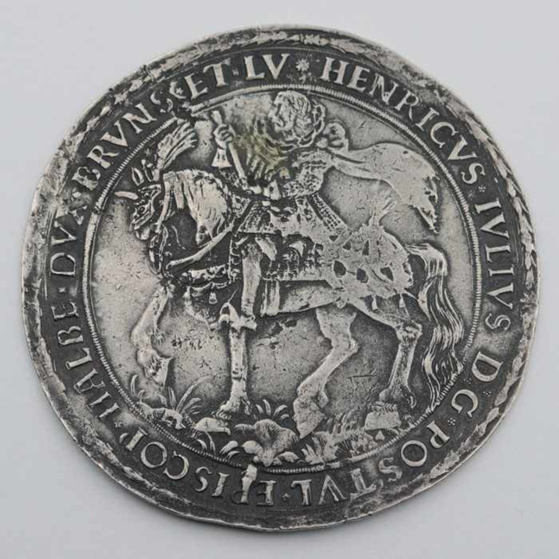 Braunschweig WolfenbüttelSilbermünze, 1 1/2 Reichstaler, 1612, Herzog Heinrich Julius 1589-1613,