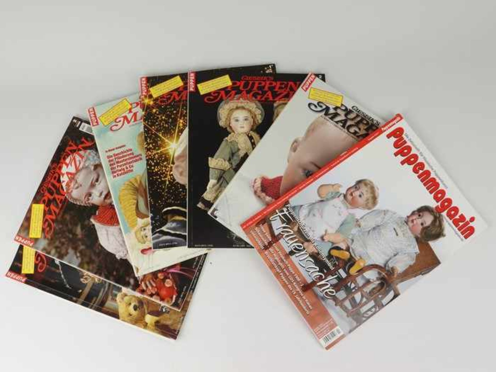 Ciesliks Puppenmagazin7 St., Europas führende Zeitschrift für alle Puppenfreunde, 1998 u. 1999,