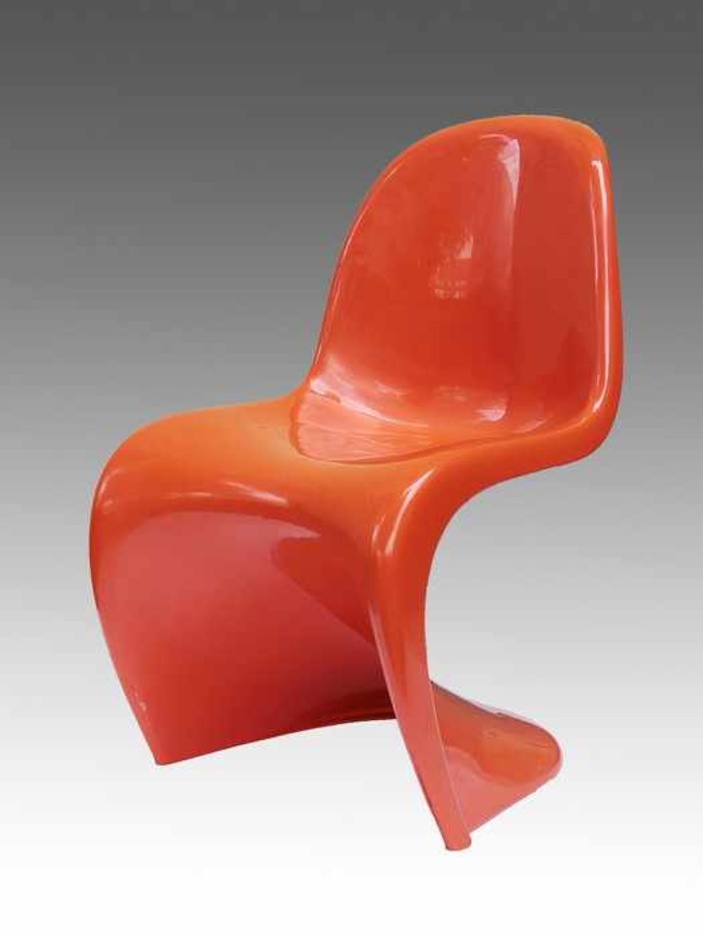 Panton Chairus. Firmenstempel u. bez. u. num. 76, Verner Panton,1926 - 1998, dänischer Archikekt