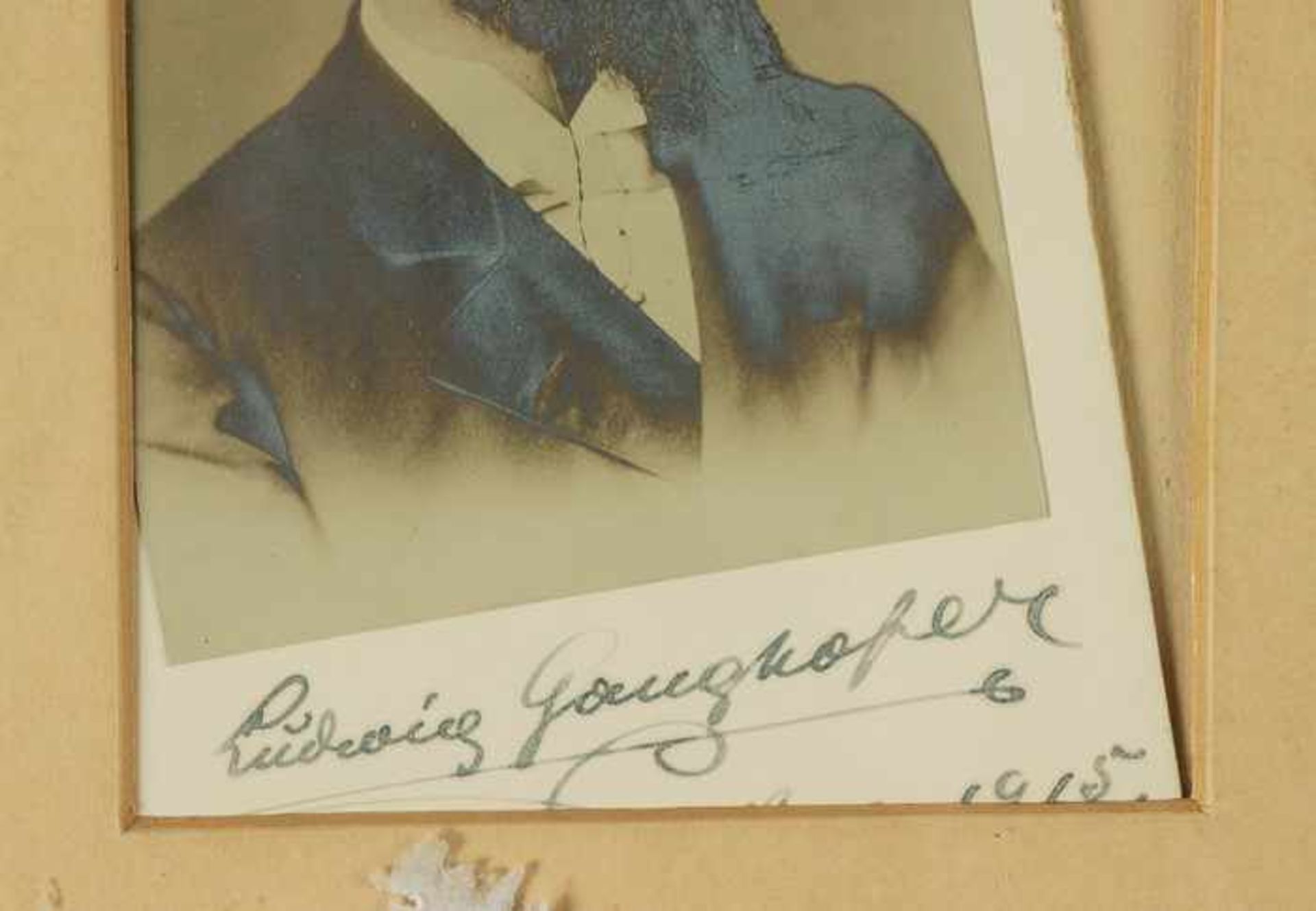 Ganghofer, Ludwig - Autograph1855 Kaufbeuren - 1920 Tegernsee, bayrischer Schriftsteller, bekannt - Bild 2 aus 2