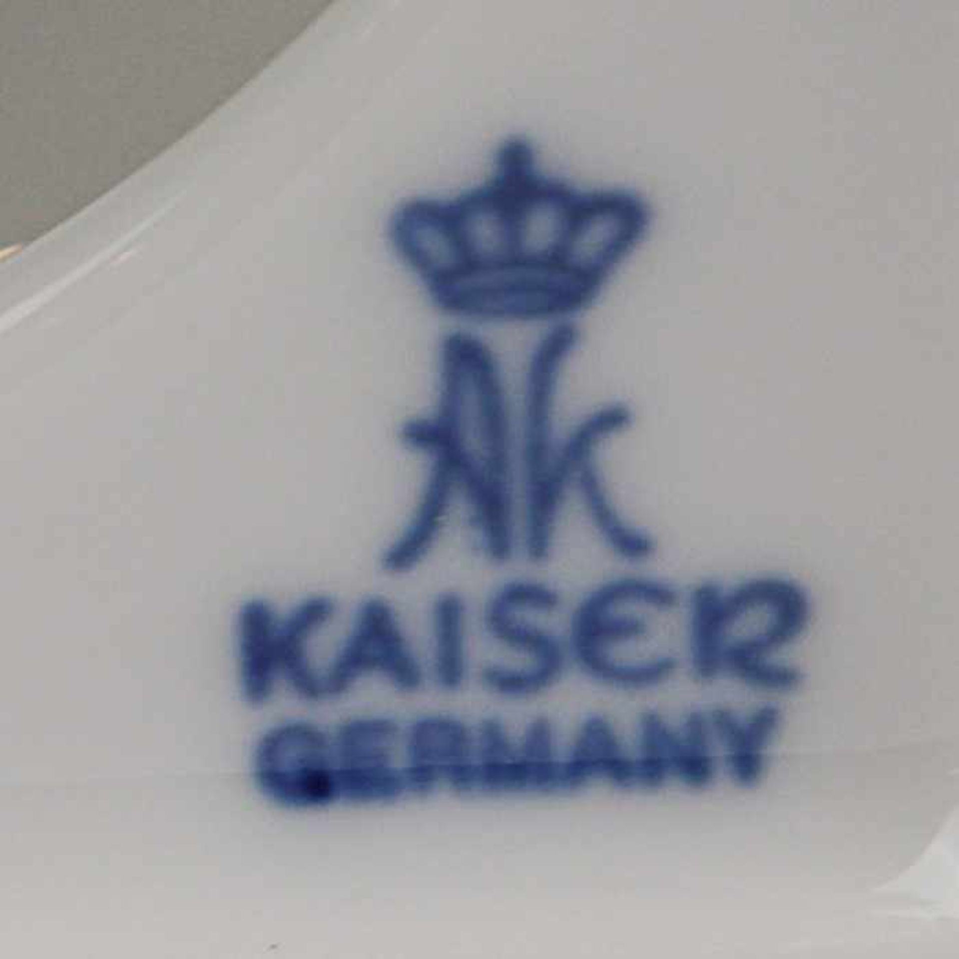 Kaiser - Amphorenvasen2. H. 20. Jh., blaue Stempelmarken, Bad Staffelstein, 2. St., Modellnr. 460/ - Bild 4 aus 4