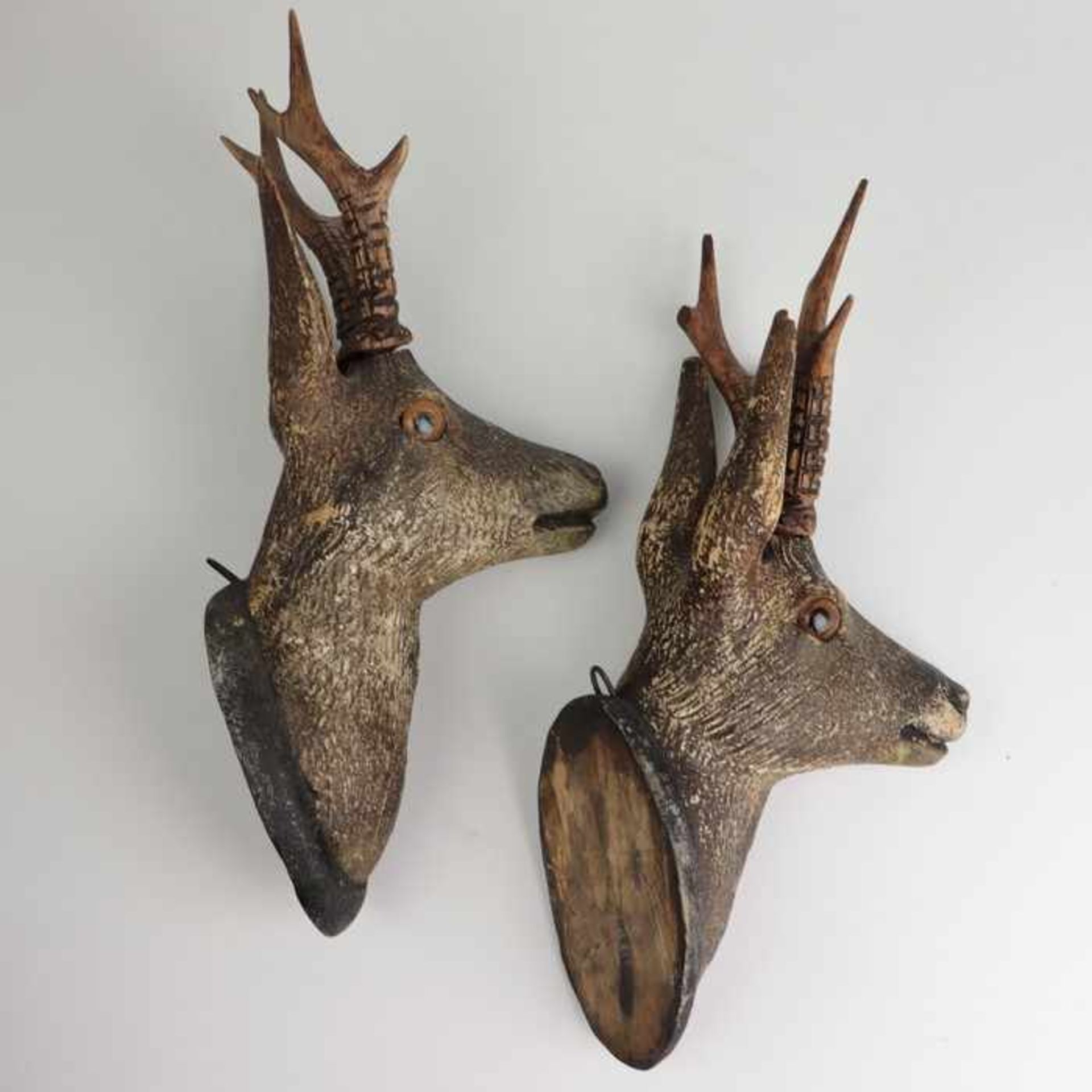 Jagd - Paar Holzfiguren - Bild 3 aus 3