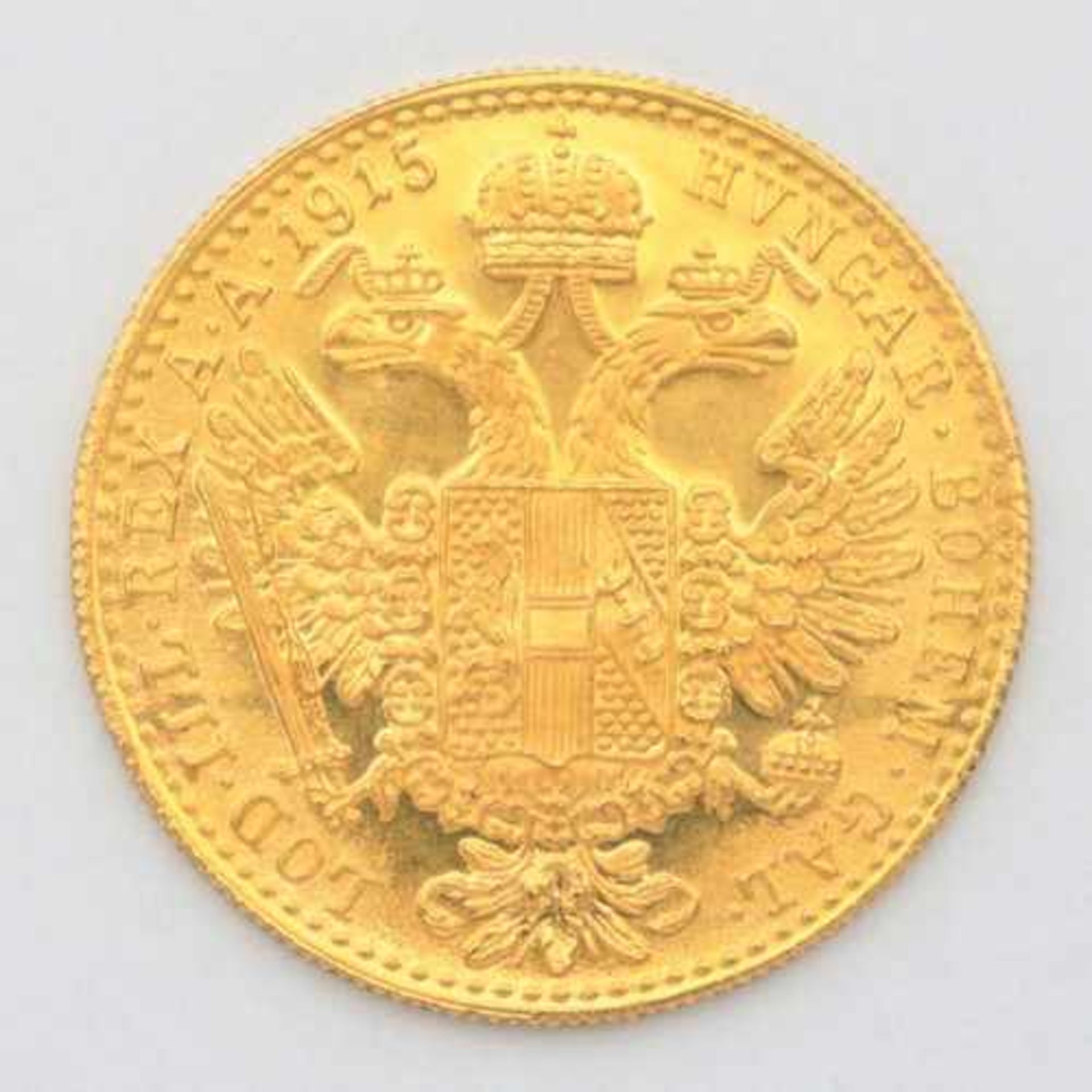 Goldmünze Ungarn - 20 Fr - Bild 2 aus 2