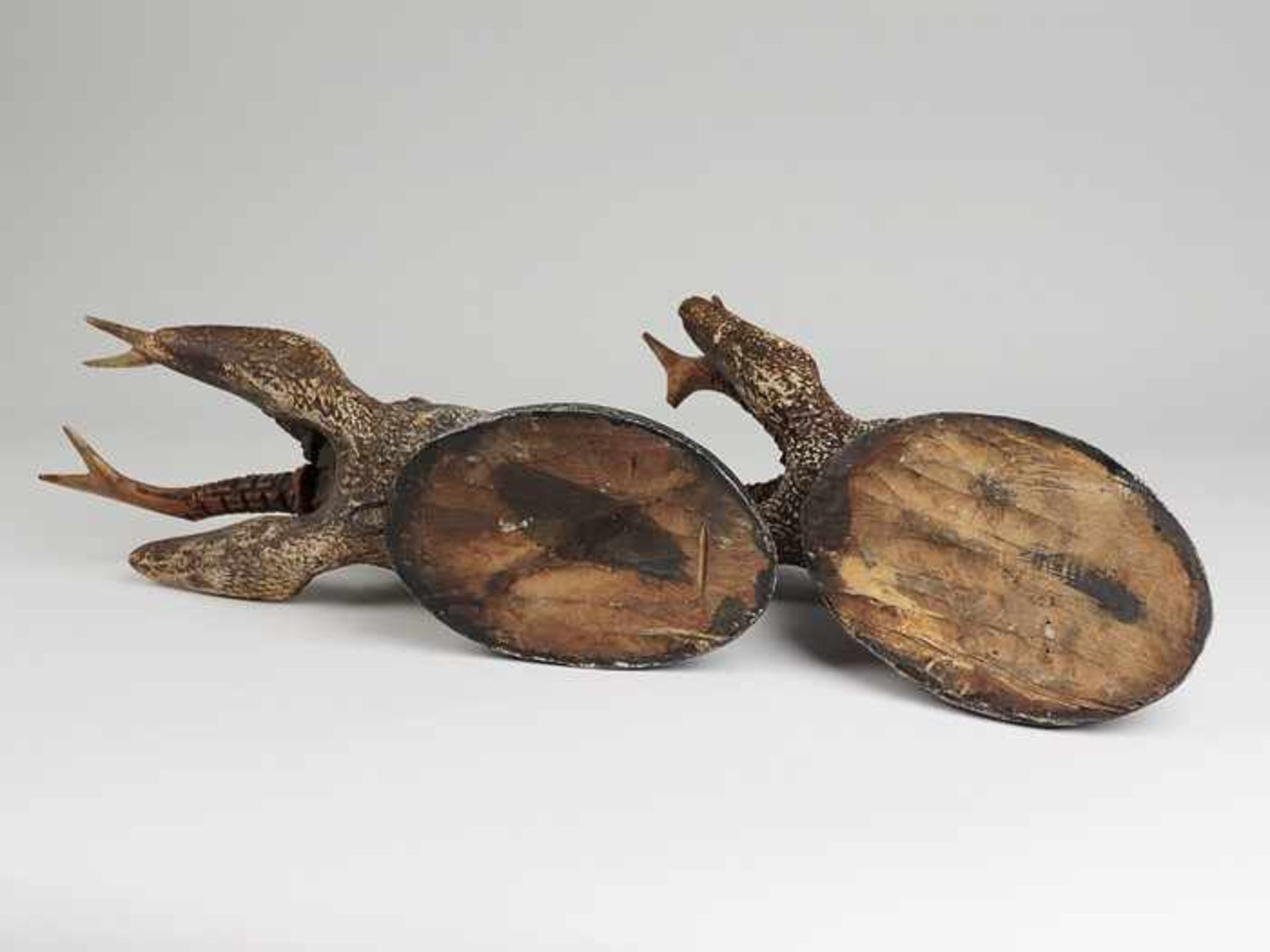 Jagd - Paar Holzfiguren - Bild 2 aus 3