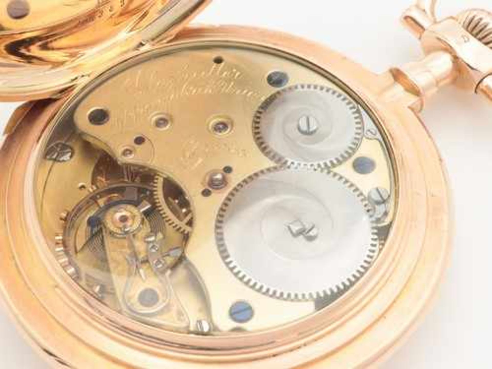 Glashütte - Herrentaschenuhr - Image 6 of 18