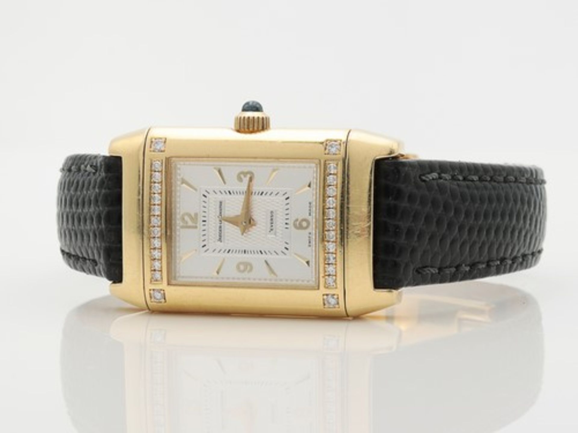 Jaeger-leCoultre - DamenarmbanduhrSchweiz, GG 750, elegante Reverso, Gehäusenummer der Uhr: "265.