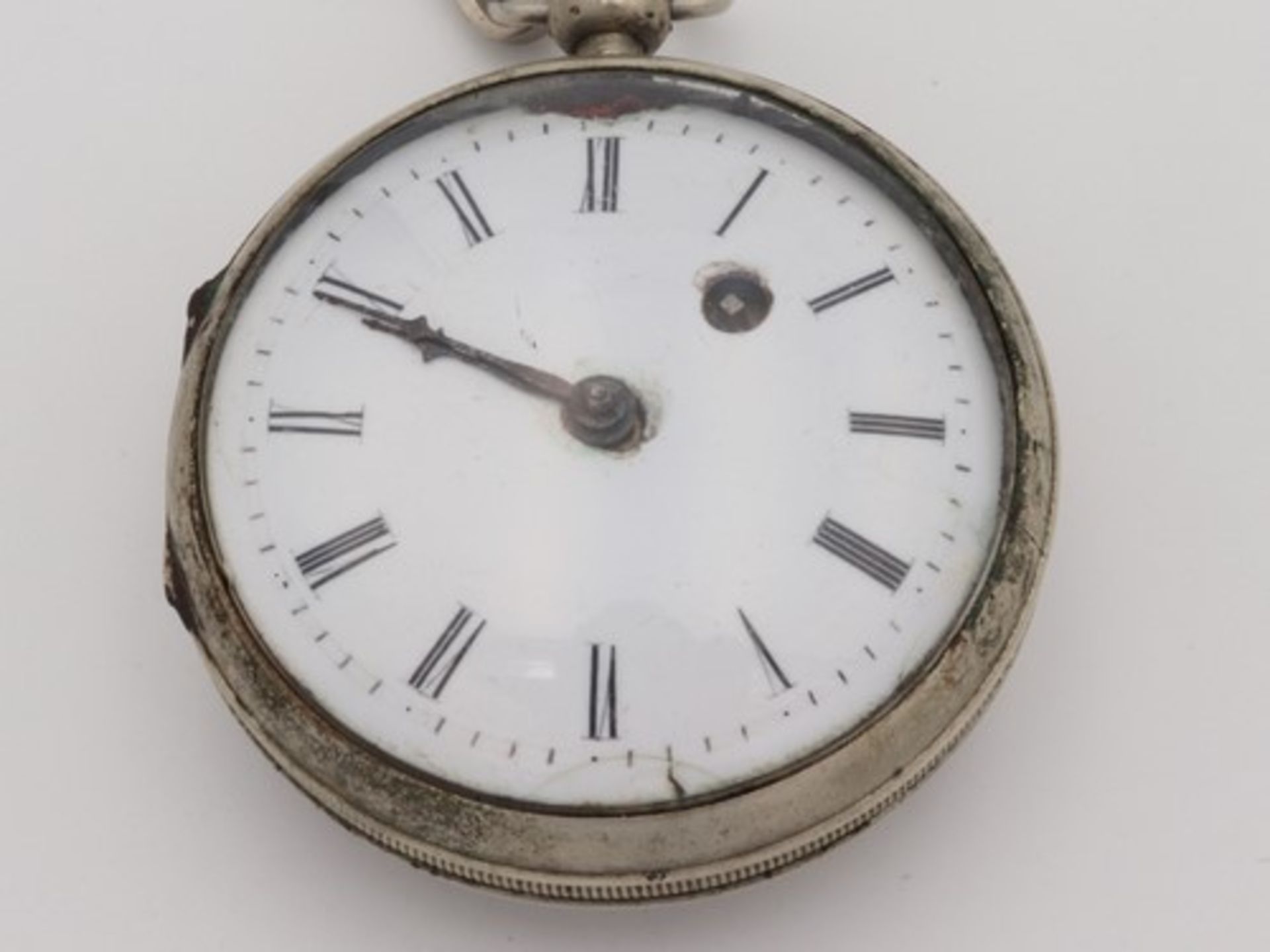 Berthoud a Paris - Herrentaschenuhr18.Jh., Metall, mehrteiliges, rundes Gehäuse, Dca.5cm, weißes