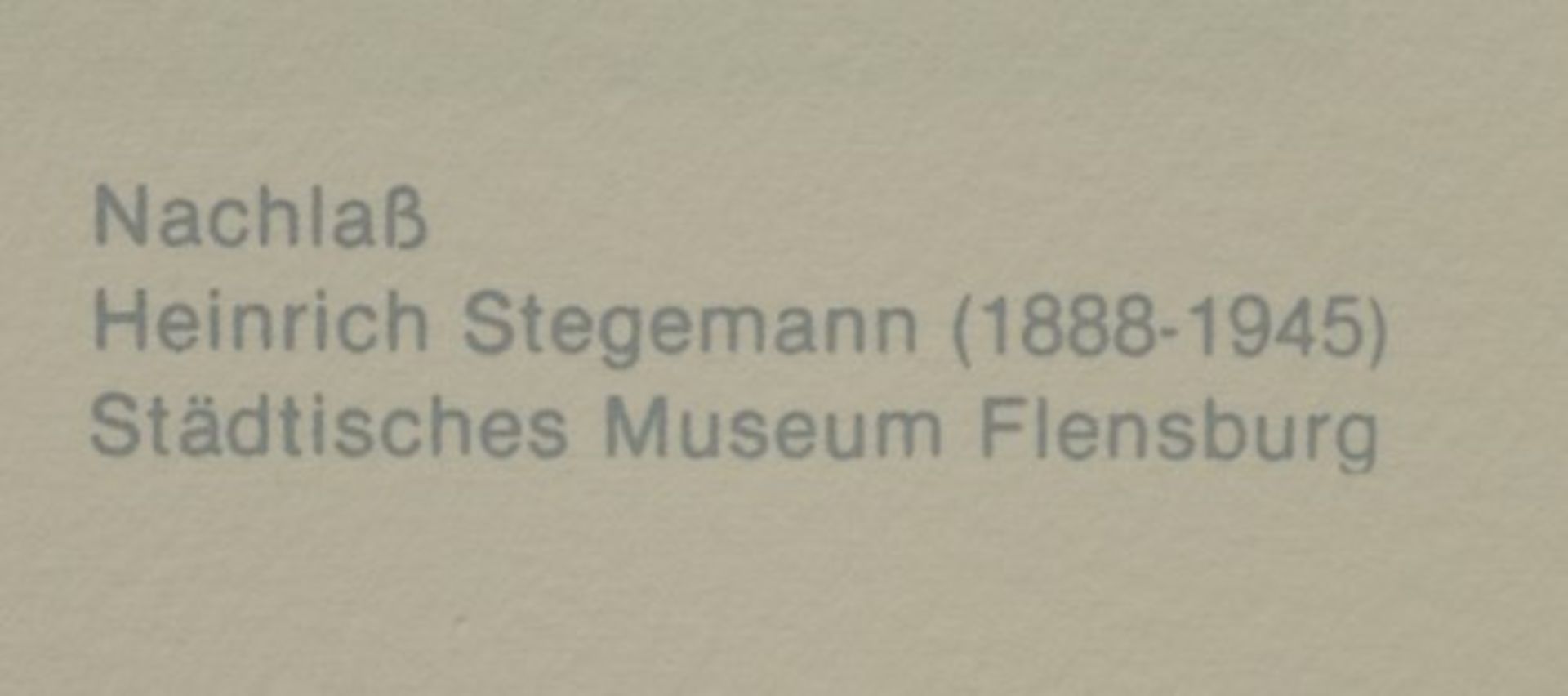 Stegemann, Heinrich1888 Hamburg - 1945 ebd., "Sonne über der Stadtlandschaft", Holzschnitt, rs. - Bild 4 aus 4