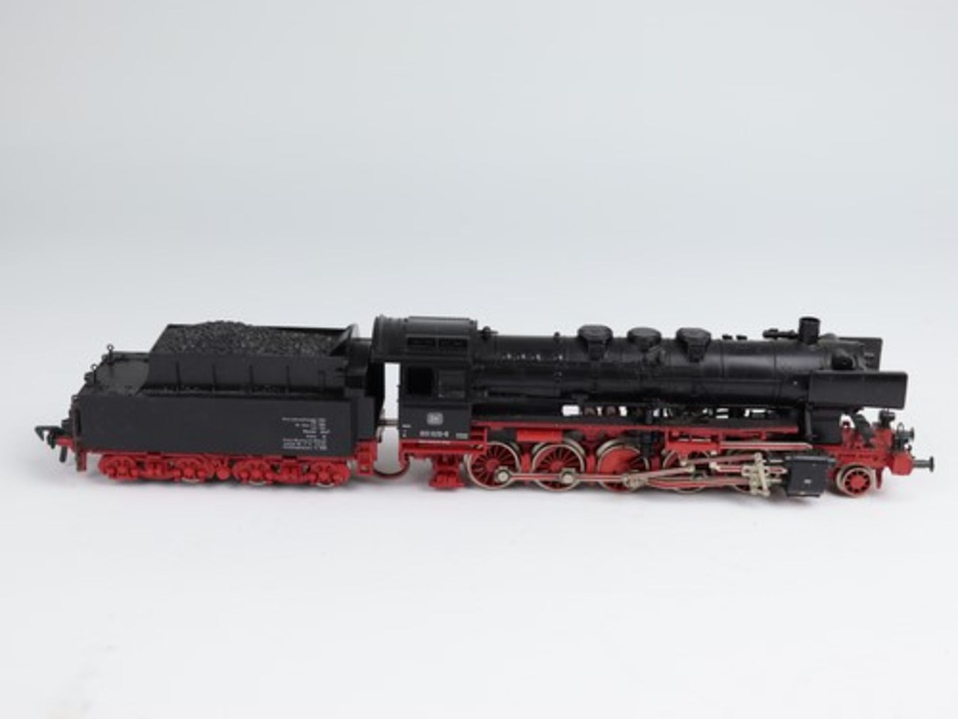 Fleischmann - Lokomotiven3 St., Spur H0, Kunststoff/Metall, schwarz u. rot gefasst, Deutsche Bahn/ - Image 5 of 5