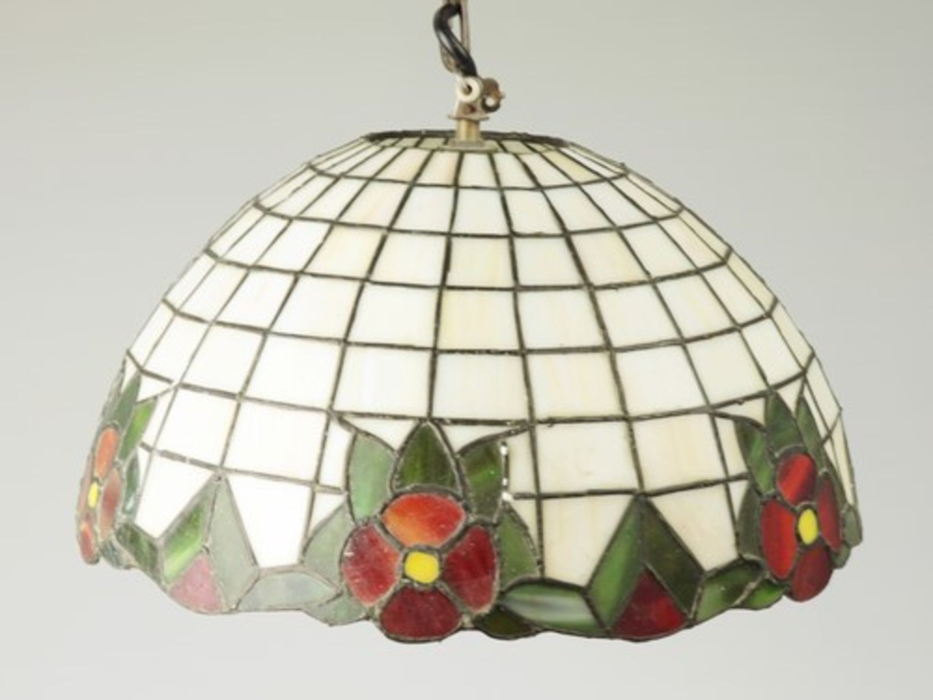Tiffany-Stil - Lampen3 St., 1x Deckenlampe, D ca. 31cm, 2x Wandlampe, H ca. 33cm, je - Bild 2 aus 3