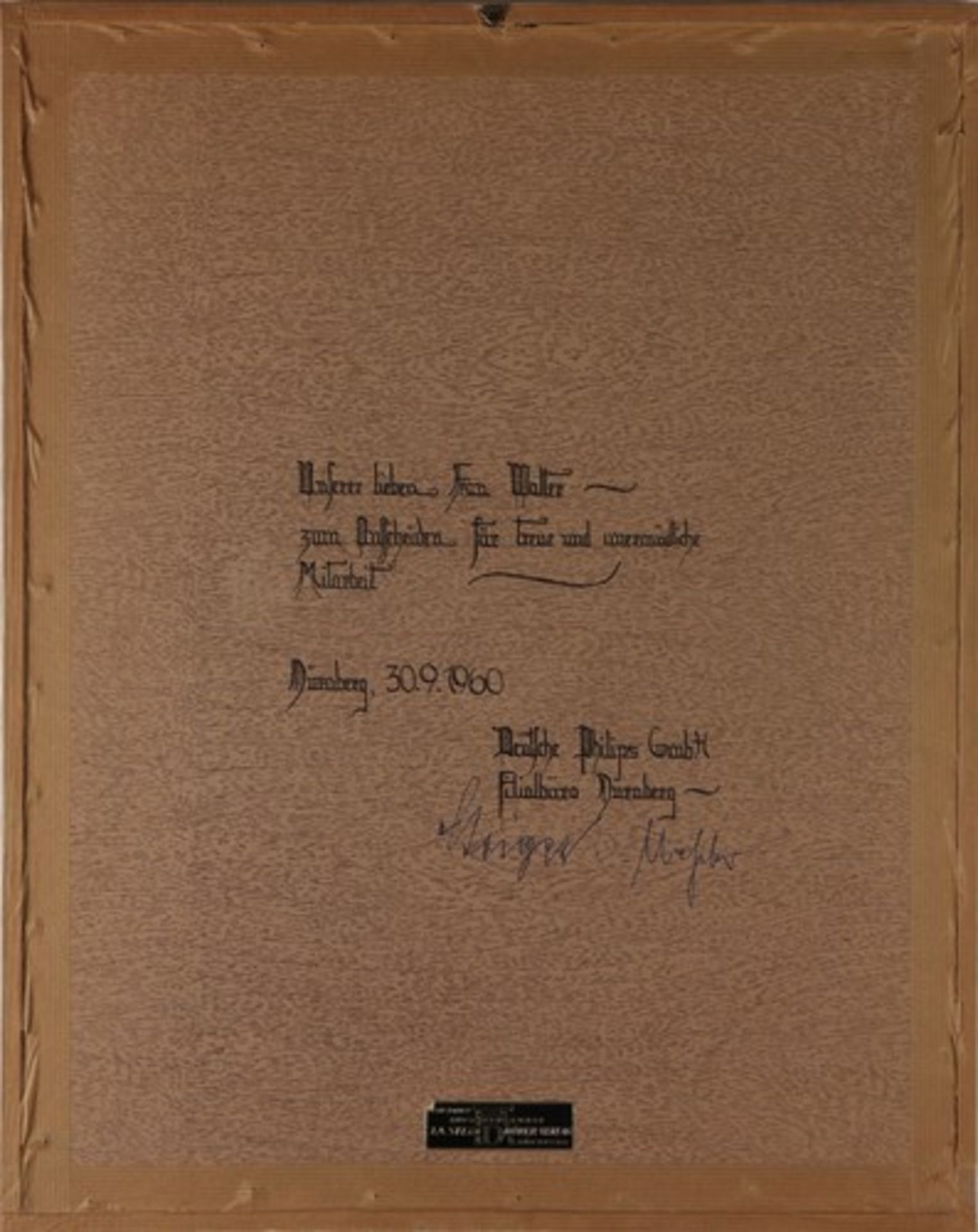 Nürnberg - Spittlertorbez. "Nürnberg - Spittlertor", Radierung, handkoloriert, im Vordergrund ein - Bild 4 aus 4