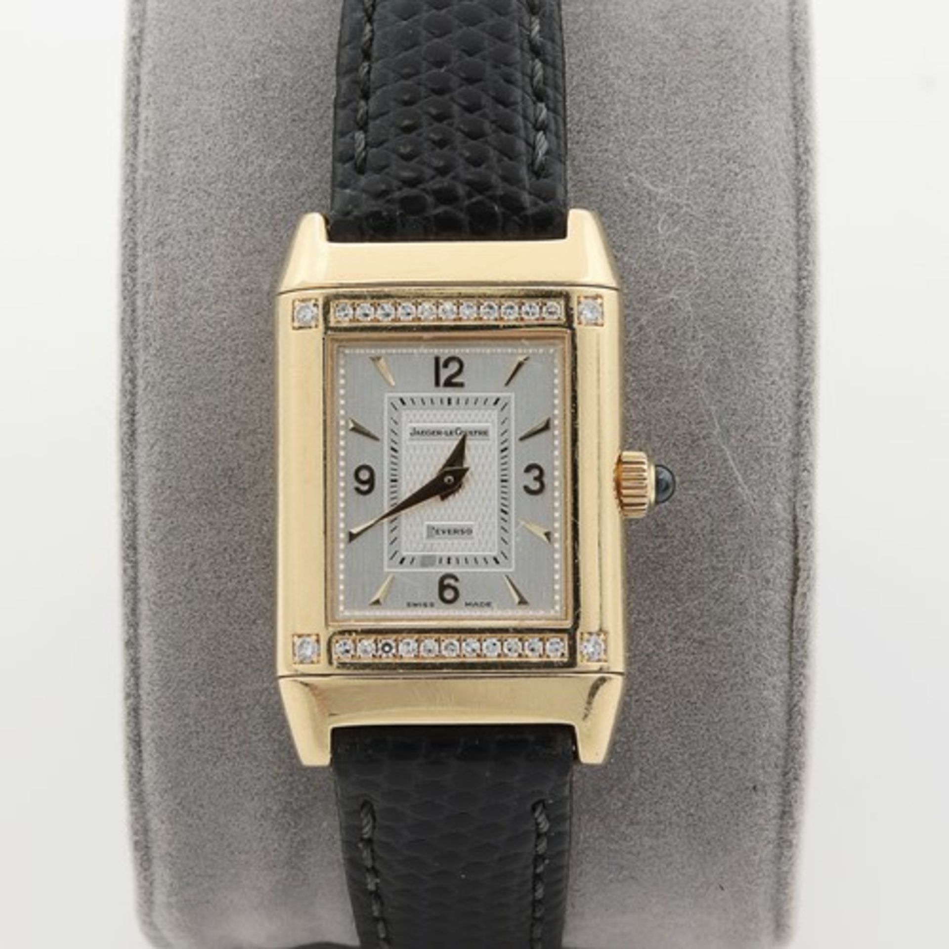 Jaeger-leCoultre - DamenarmbanduhrSchweiz, GG 750, elegante Reverso, Gehäusenummer der Uhr: "265. - Bild 2 aus 21