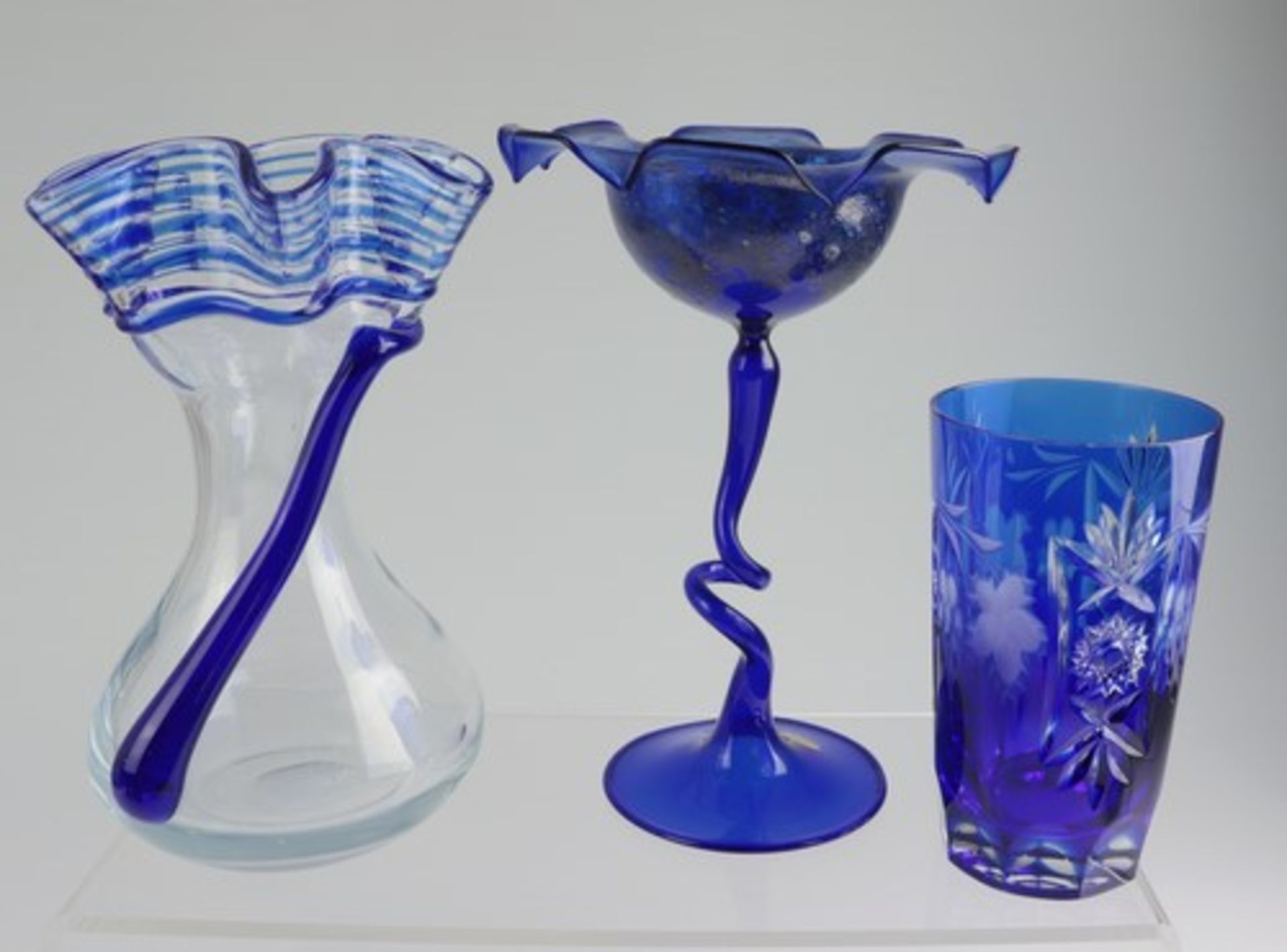 Konvolut8 St., Murano, Italien, Lichtenheldt-Glas, Saalfeld, Riedlhütte, Freyung, Nachtmann, u.a., - Image 3 of 5