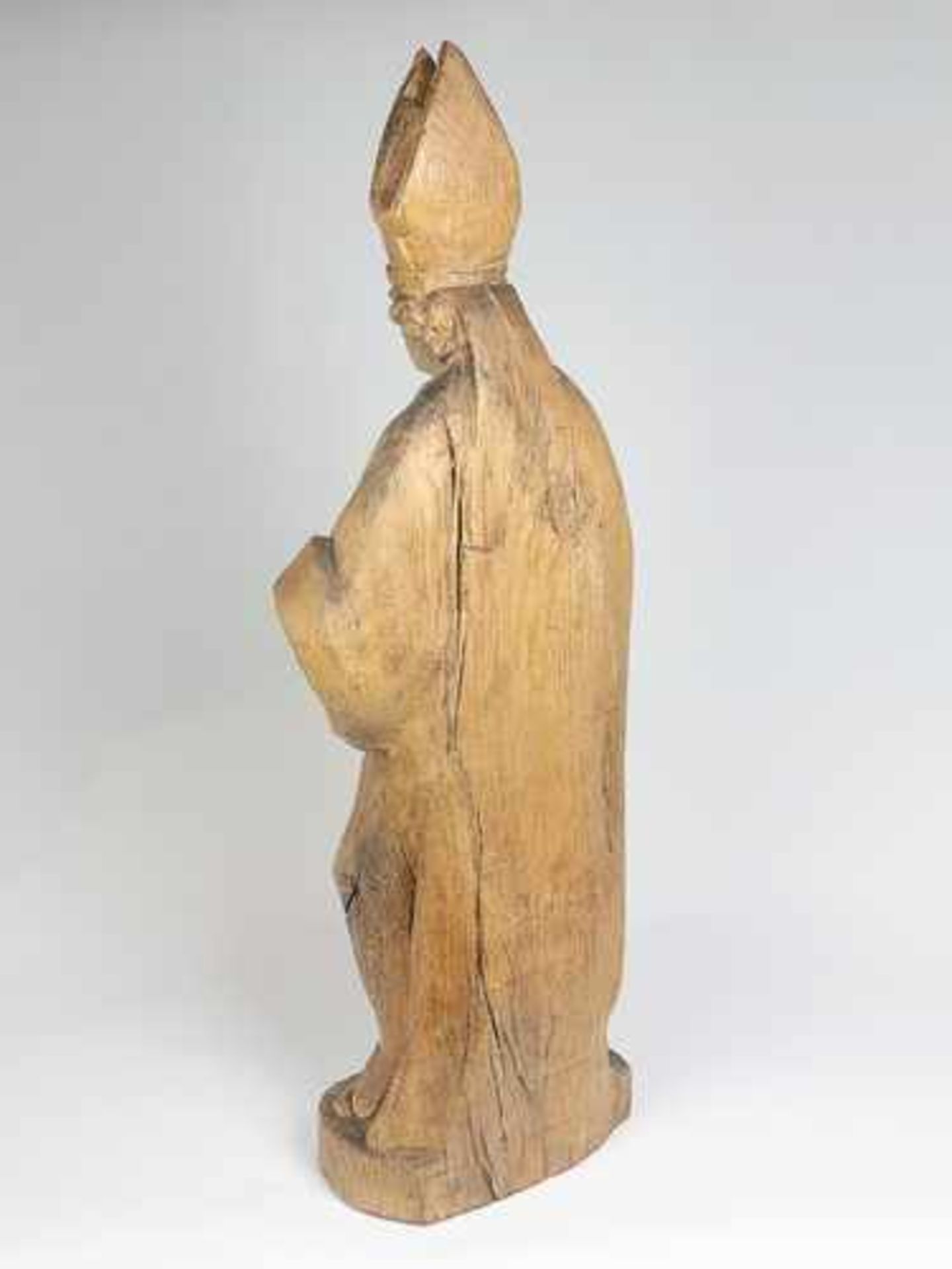 Holzfigur - Bild 2 aus 9