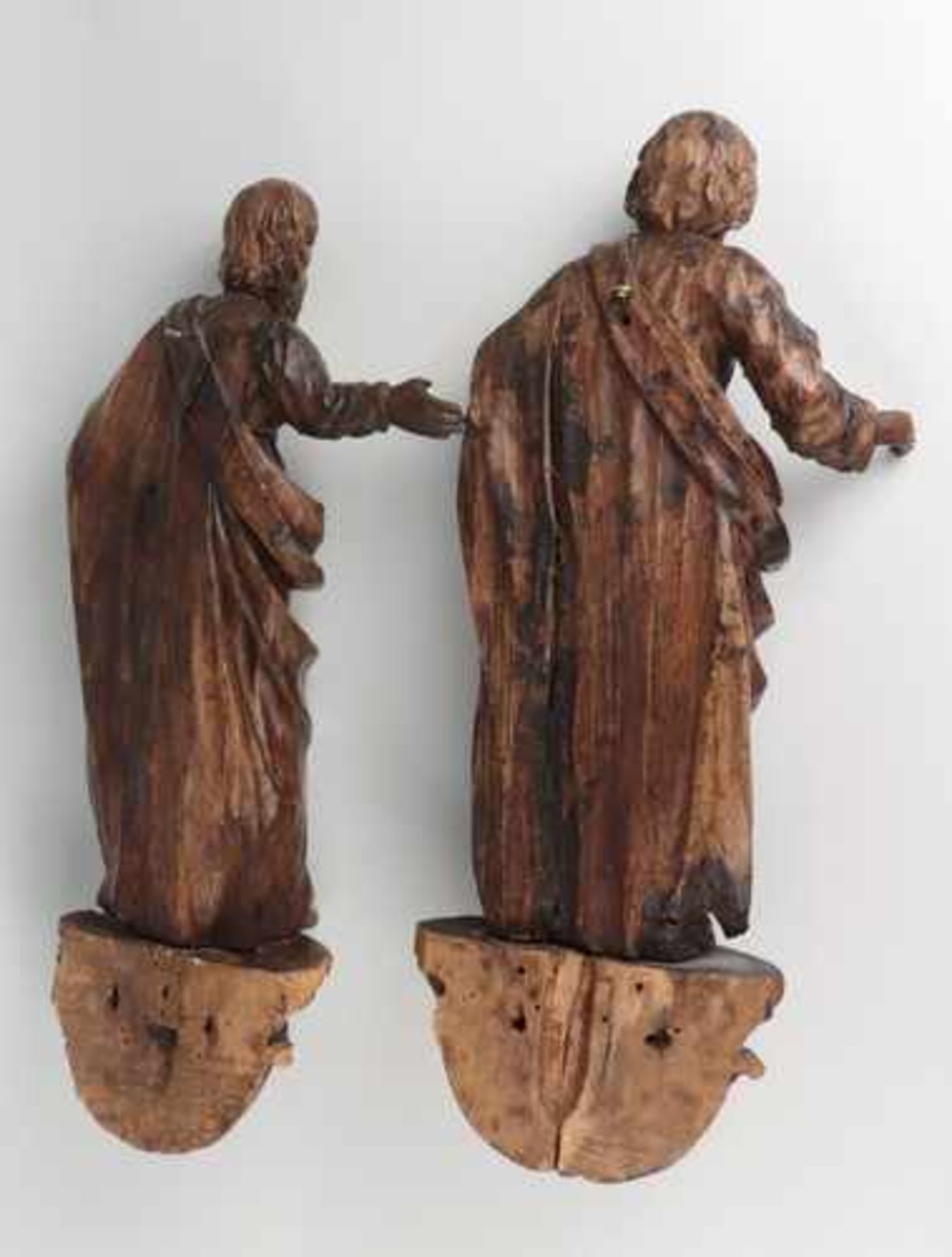 Paar Apostelfiguren - Bild 3 aus 8