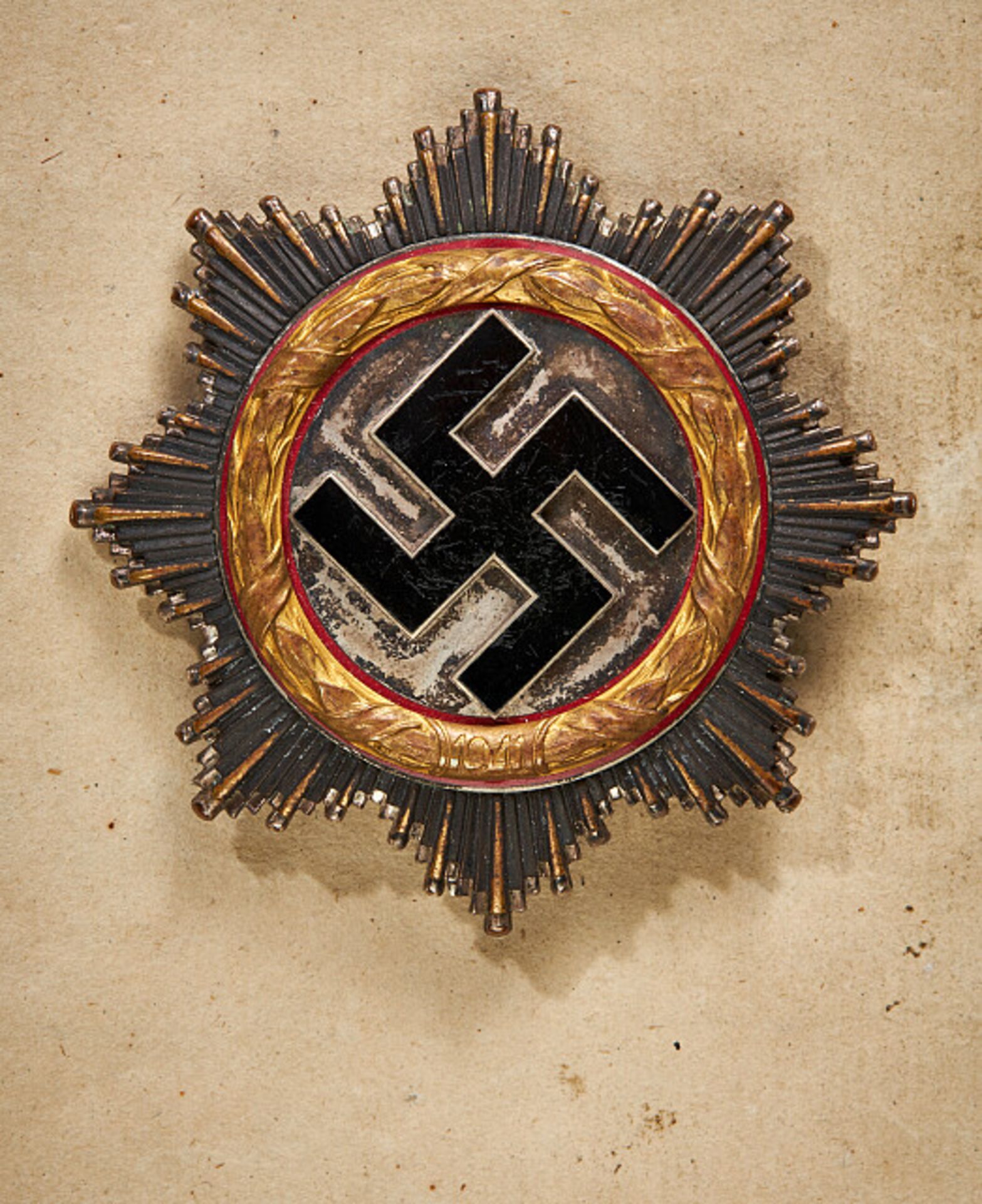 Deutsches Reich 1933 - 1945 - Orden und Ehrenzeichen - Deutsches Kreuz : Deutsches Kreuz in Gold. - Bild 2 aus 3