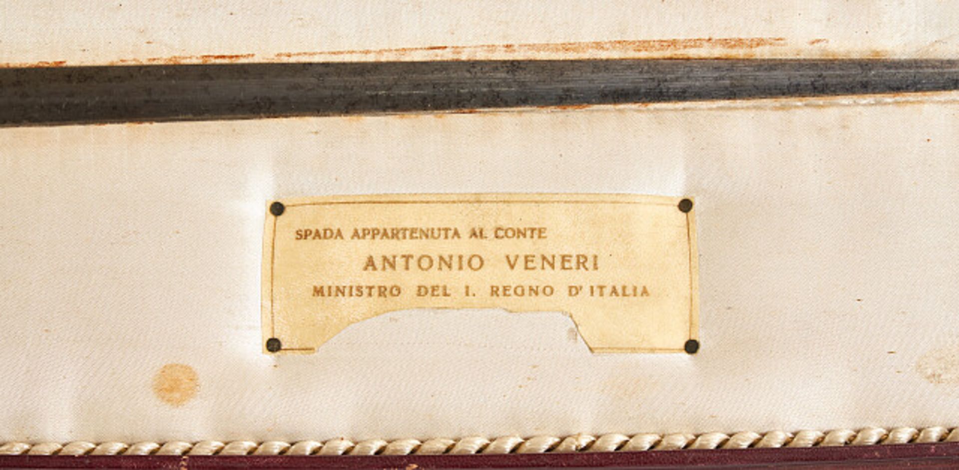 Militaria Ausland - Italien Faschismus : Schwert eines Ministers des Königreichs Italien, 1805 - - Bild 4 aus 9