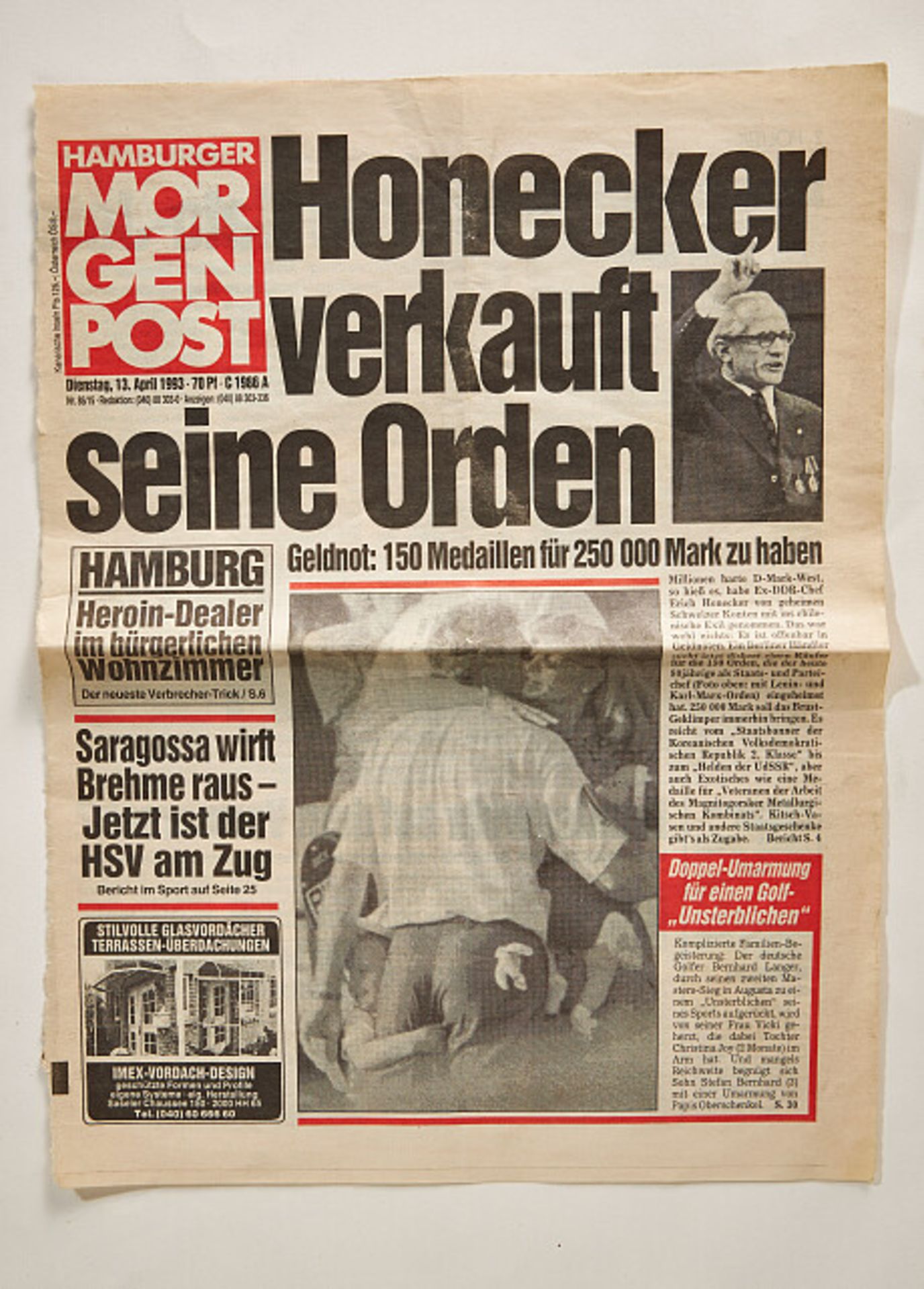 Orden & Ehrenzeichen Deutschland - Nachlass Erich Honnecker : Erich Honecker - Verleihungsetui - Bild 5 aus 6