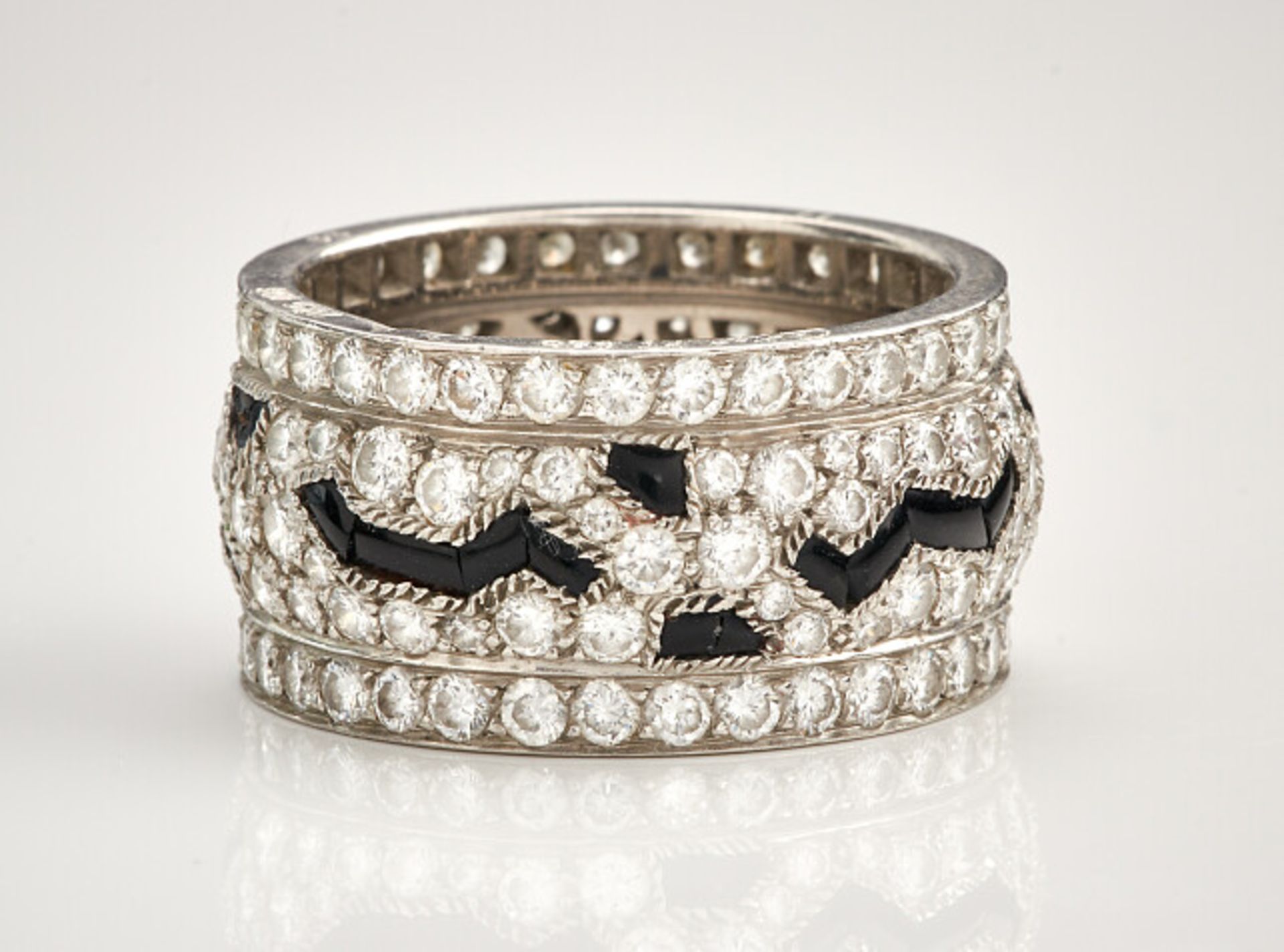 Deutsches Reich 1933 - 1945 - Schmuck und Juwelen : Diamant - Onyx Ring by Cartier. - Bild 14 aus 15