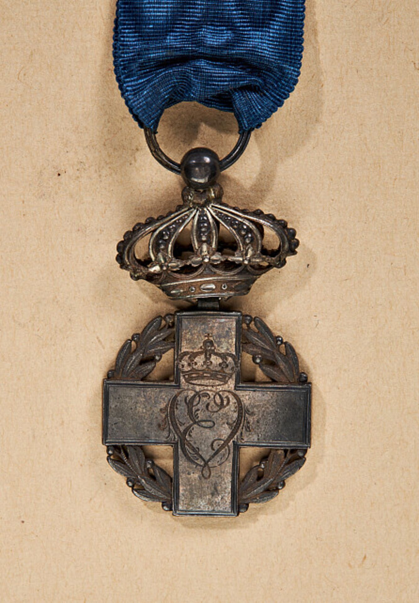 Ausländische Orden & Ehrenzeichen - Königreich Italien - Königreich Sardinien : Militärver - Image 2 of 2