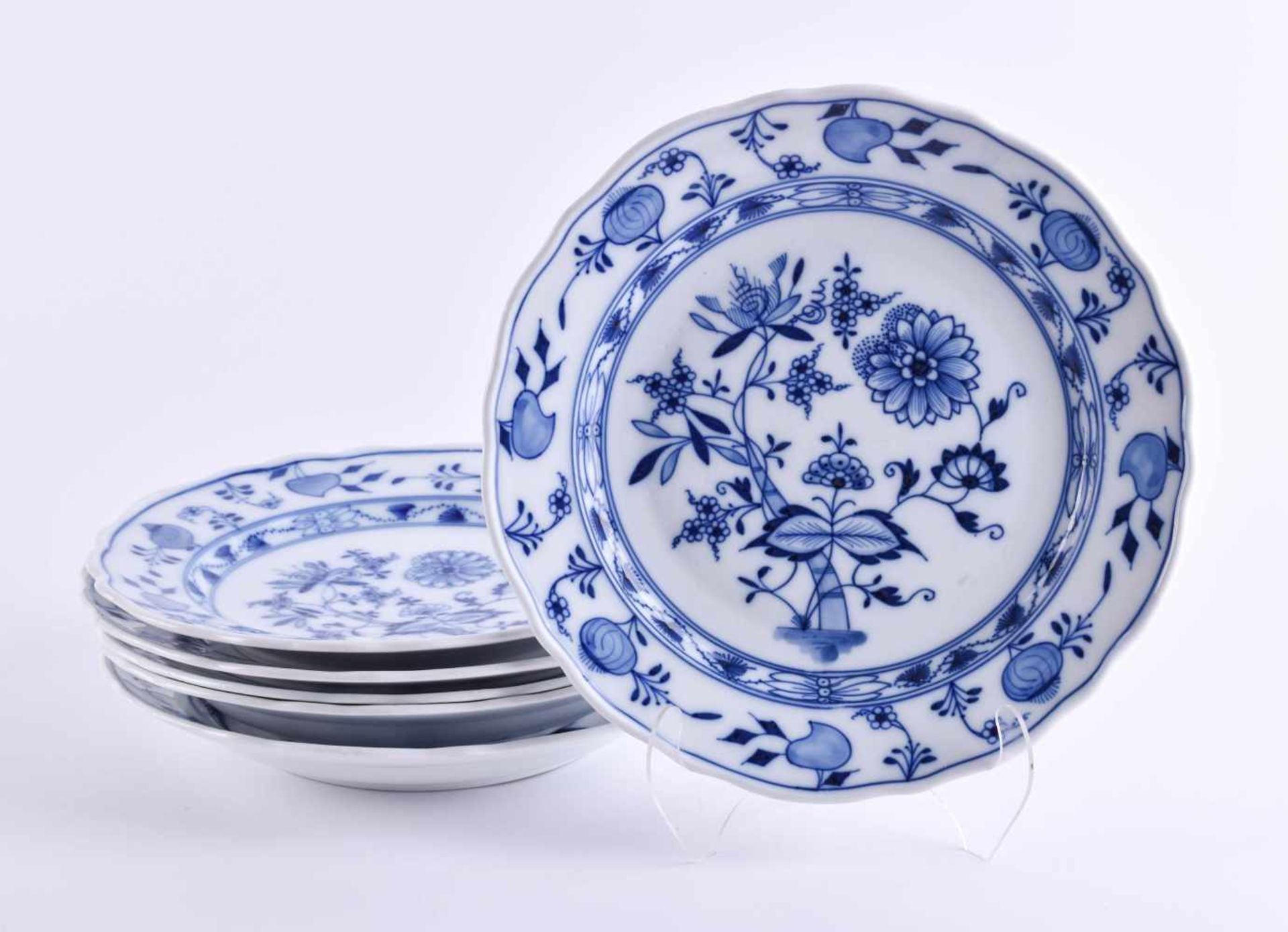 6 dining plates Stadt Meissen