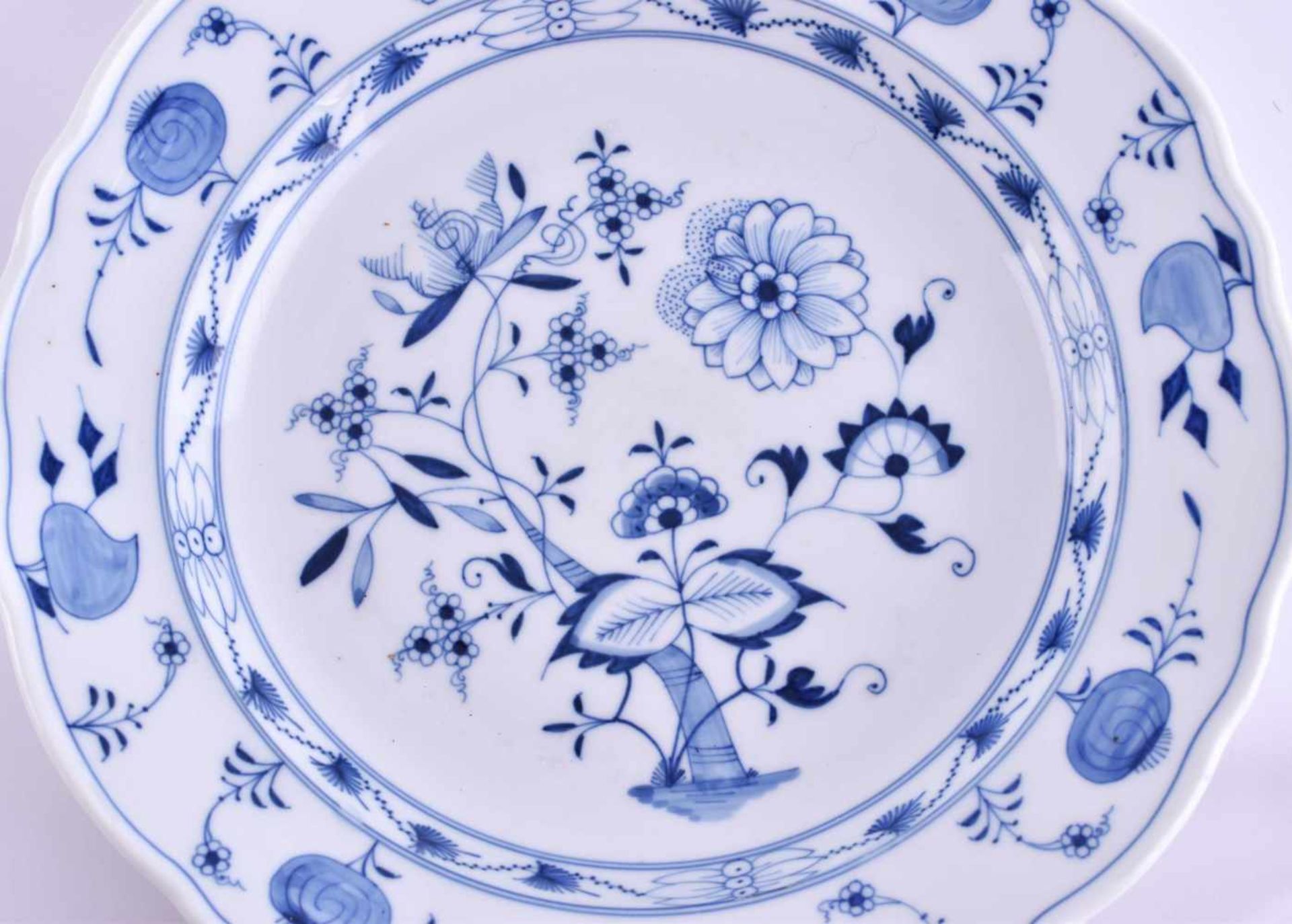 6 dining plates Stadt Meissen - Image 4 of 6