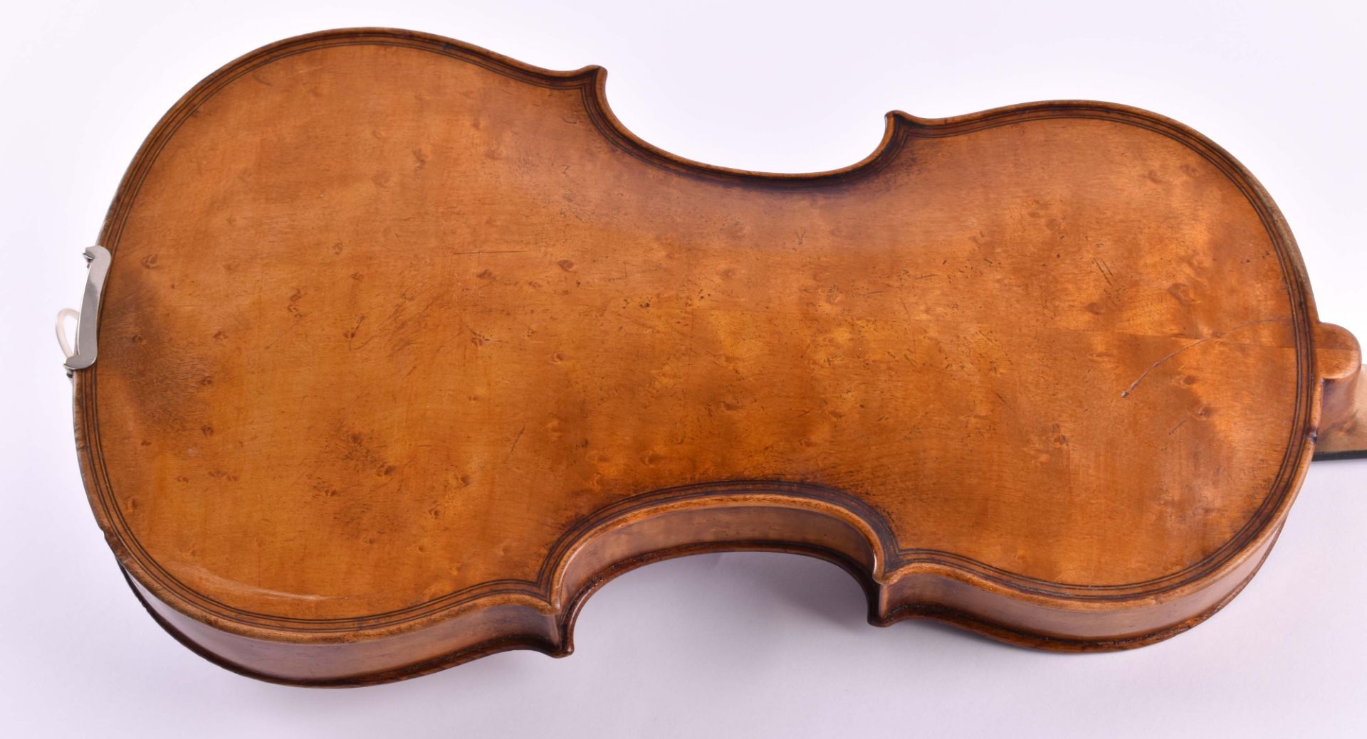 Baroque violinvery good wood and very well varnished, body in original condition, there is lacquer - Bild 6 aus 6
